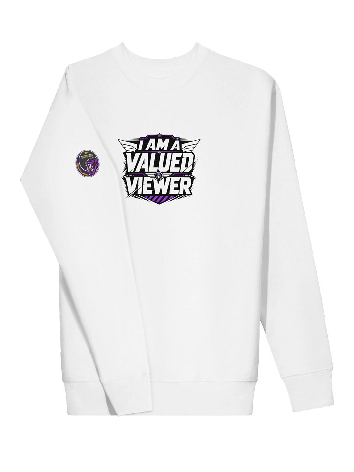 I Am A Valued Viewer Cotton Heritage Unisex Premium Sweatshir product image (1)