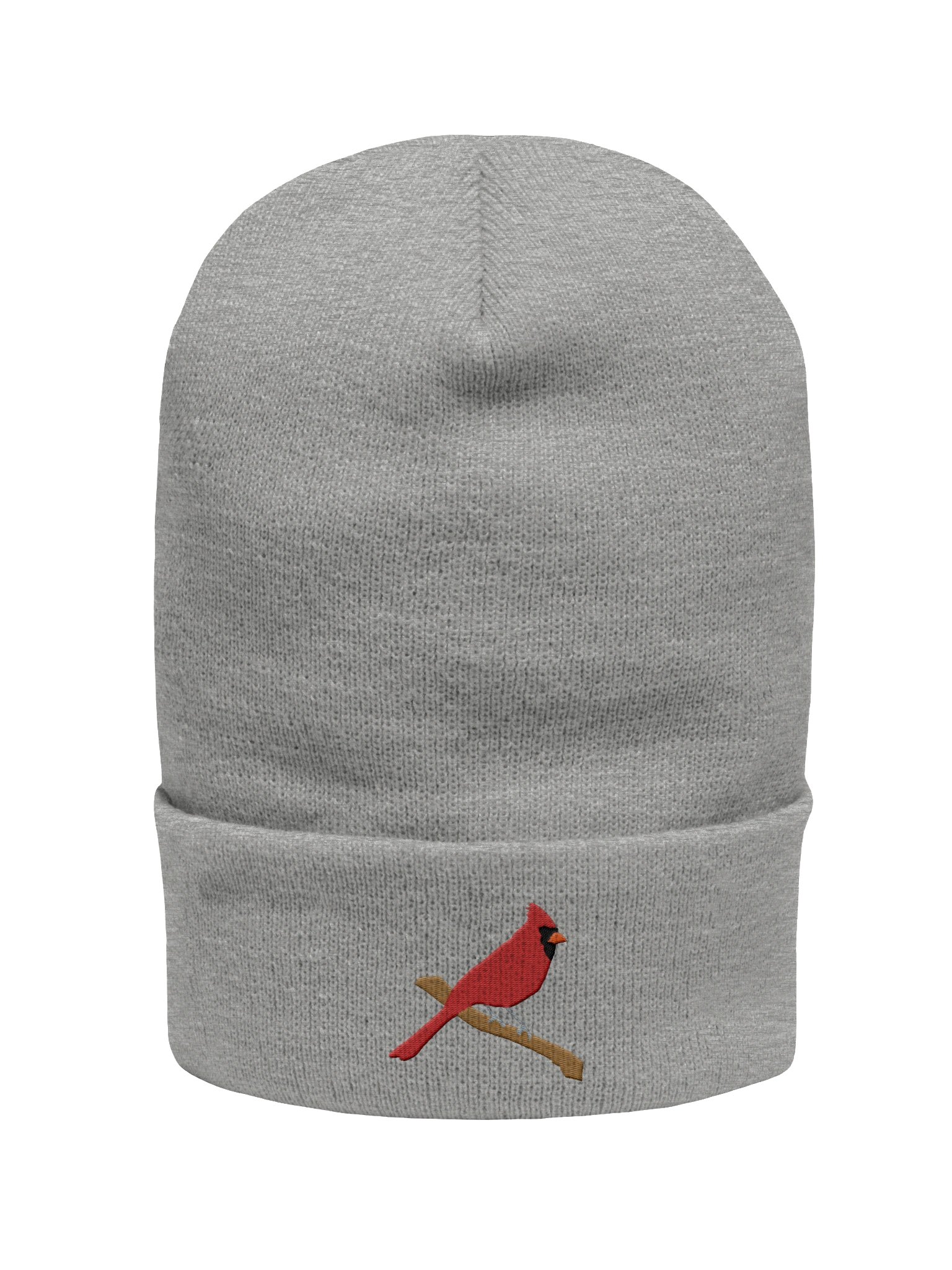Northern Cardinal Embroidered Beanie | Winter Bird Hat | Bird Lover Gift product image (36)