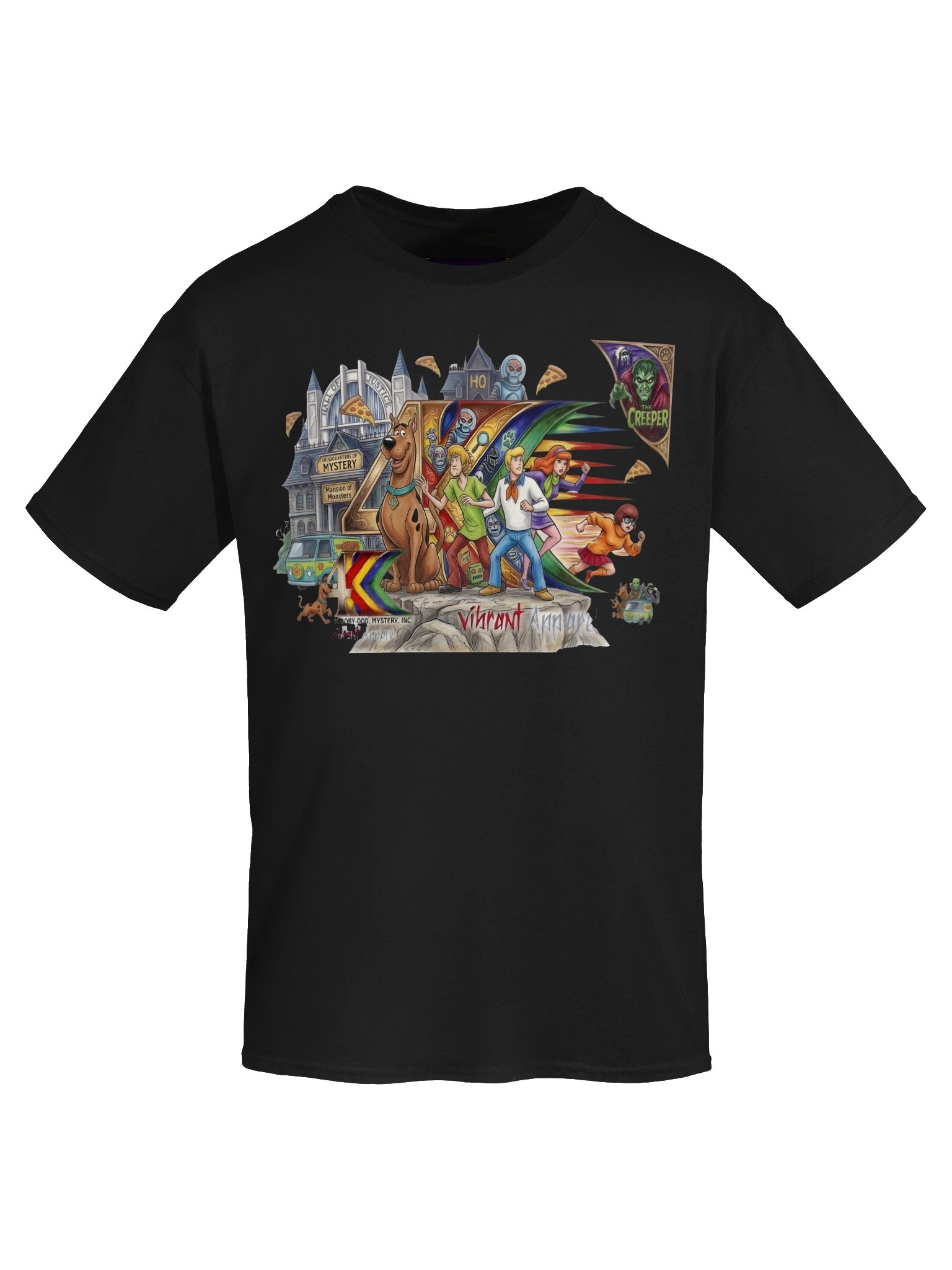 Mystery Inc. Scooby-Doo Collage Tee product image (57)