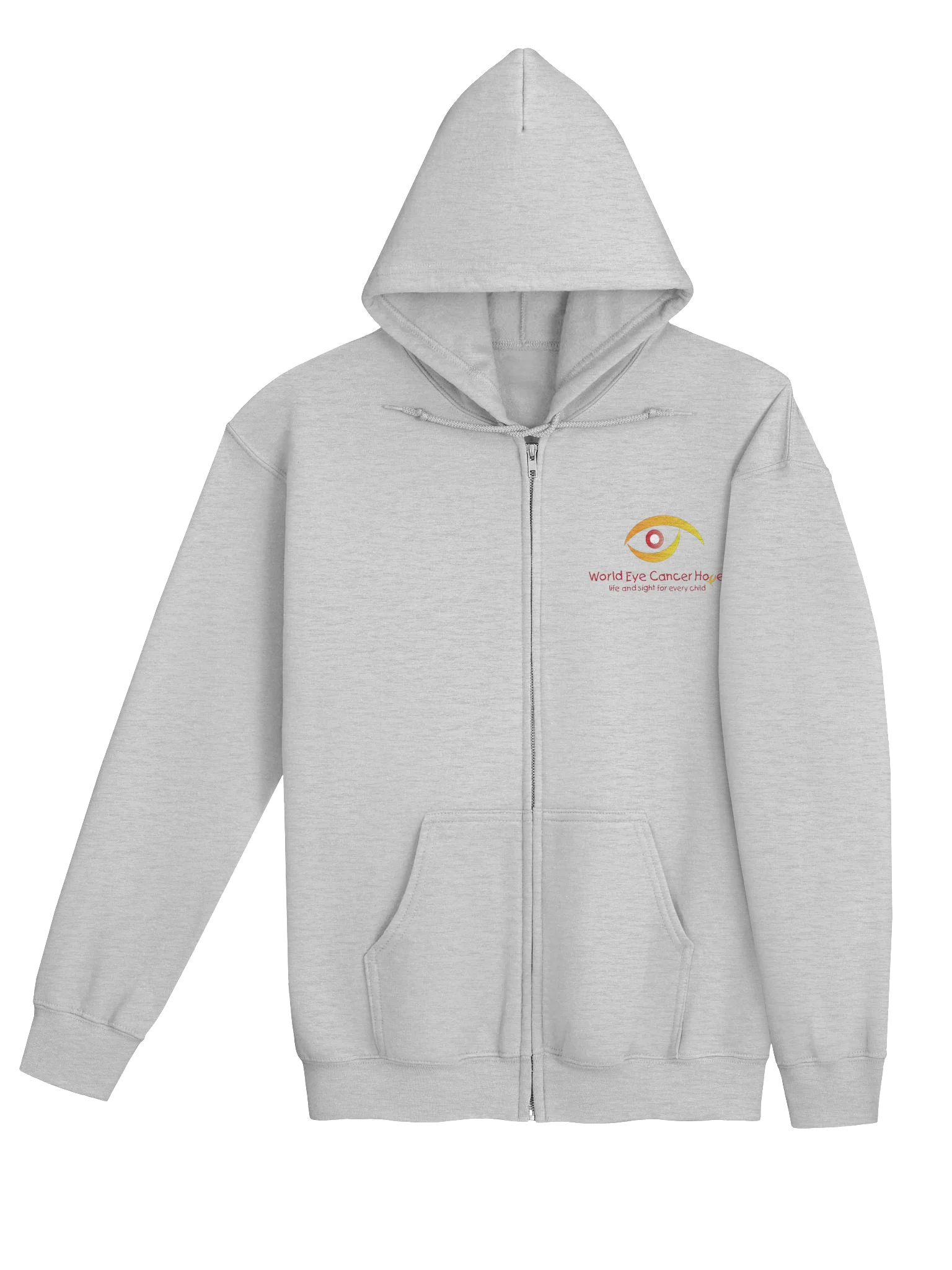 Red WE C Hope Logo - Unisex Zip Hoodie product image (4)
