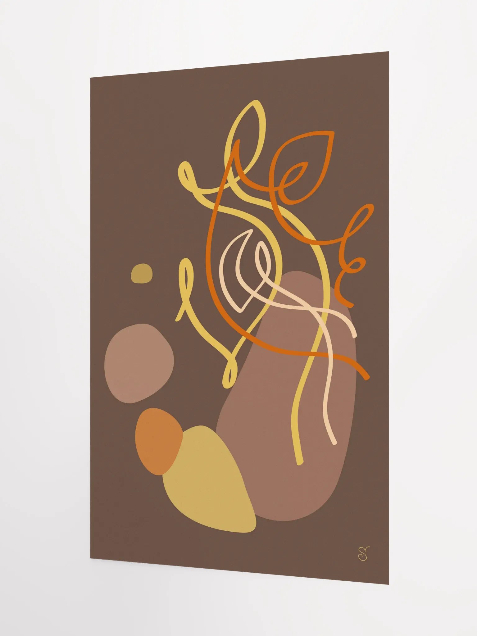 Vibrant Matte Poster Prints - Abstract Image No. 5 product image (8)