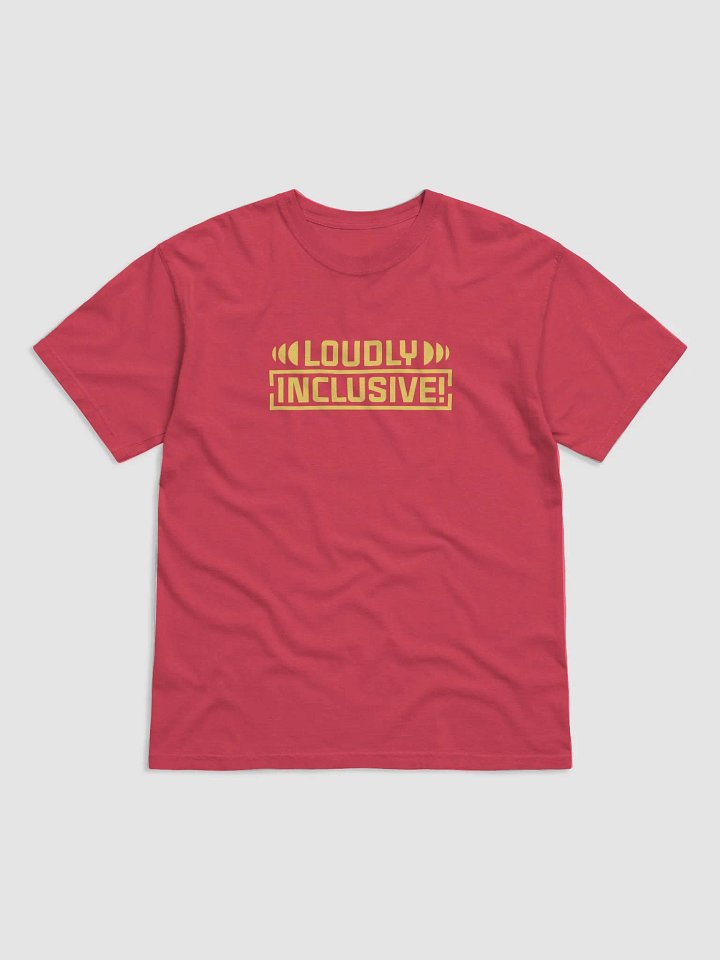 Red Tee with Yellow Logo product image (1)