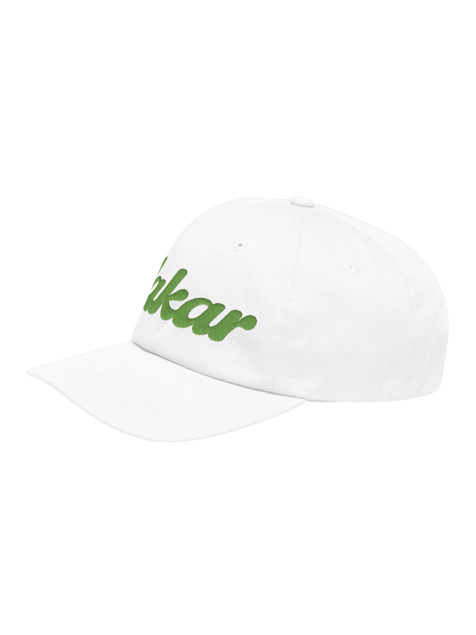Dakar Script Green Dad Hat product image (3)
