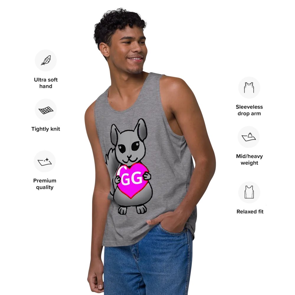 GG Chinchilla Heart Tank Top by GGMentor product image (12)