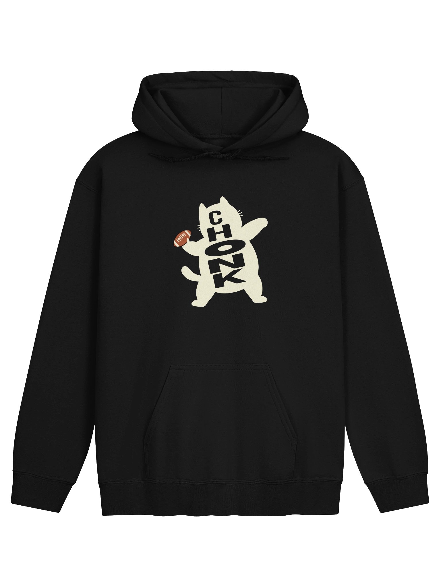American Football Chonk Cat 2 - Unisex Adult Hoodie product image (1)