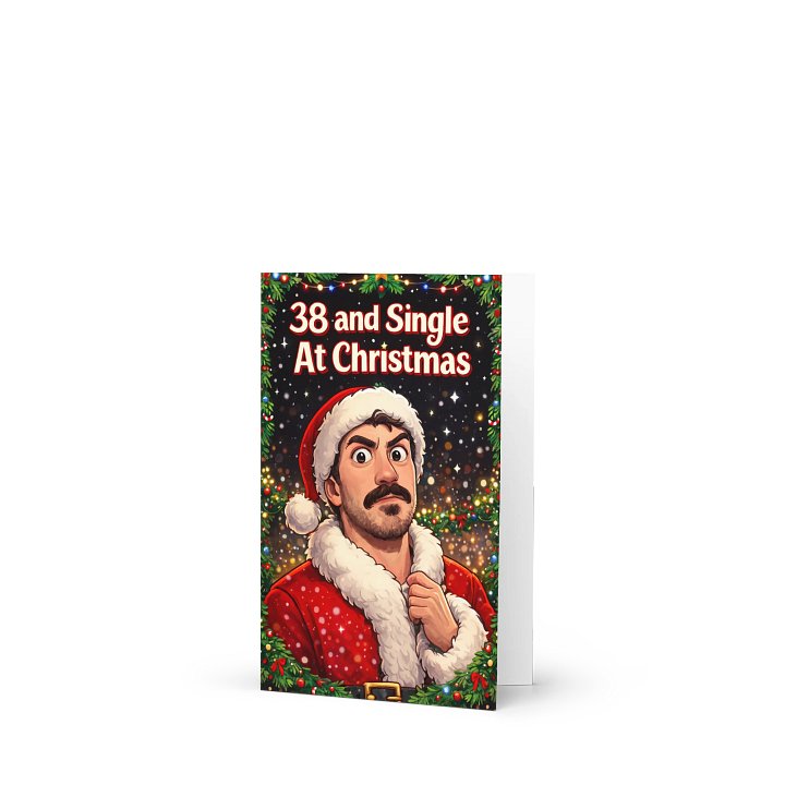 38 and Single Christmas Card - Fan Art Card product image (1)