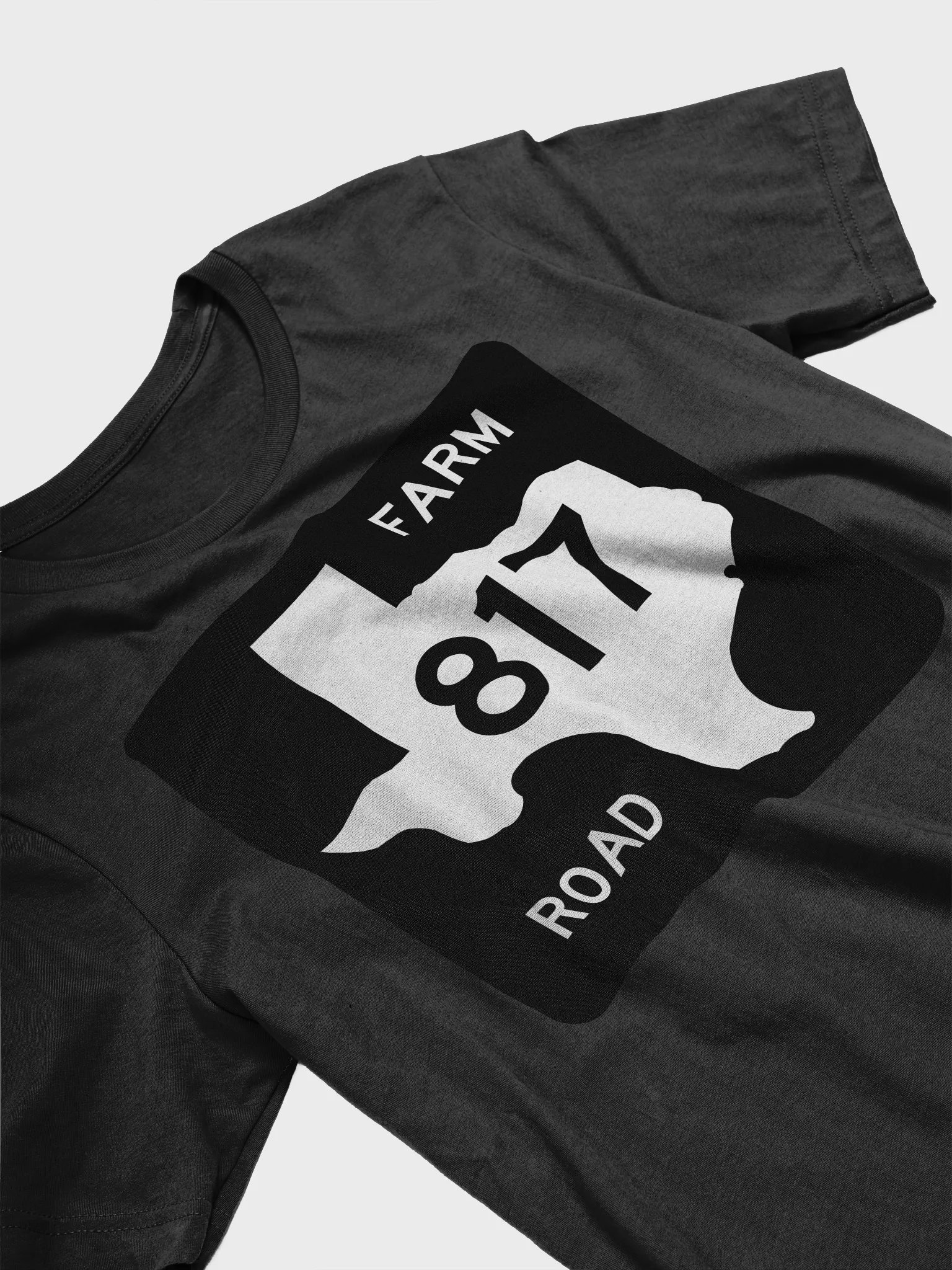 Texas Farm Road Sign FM 817 T-Shirt product image (3)