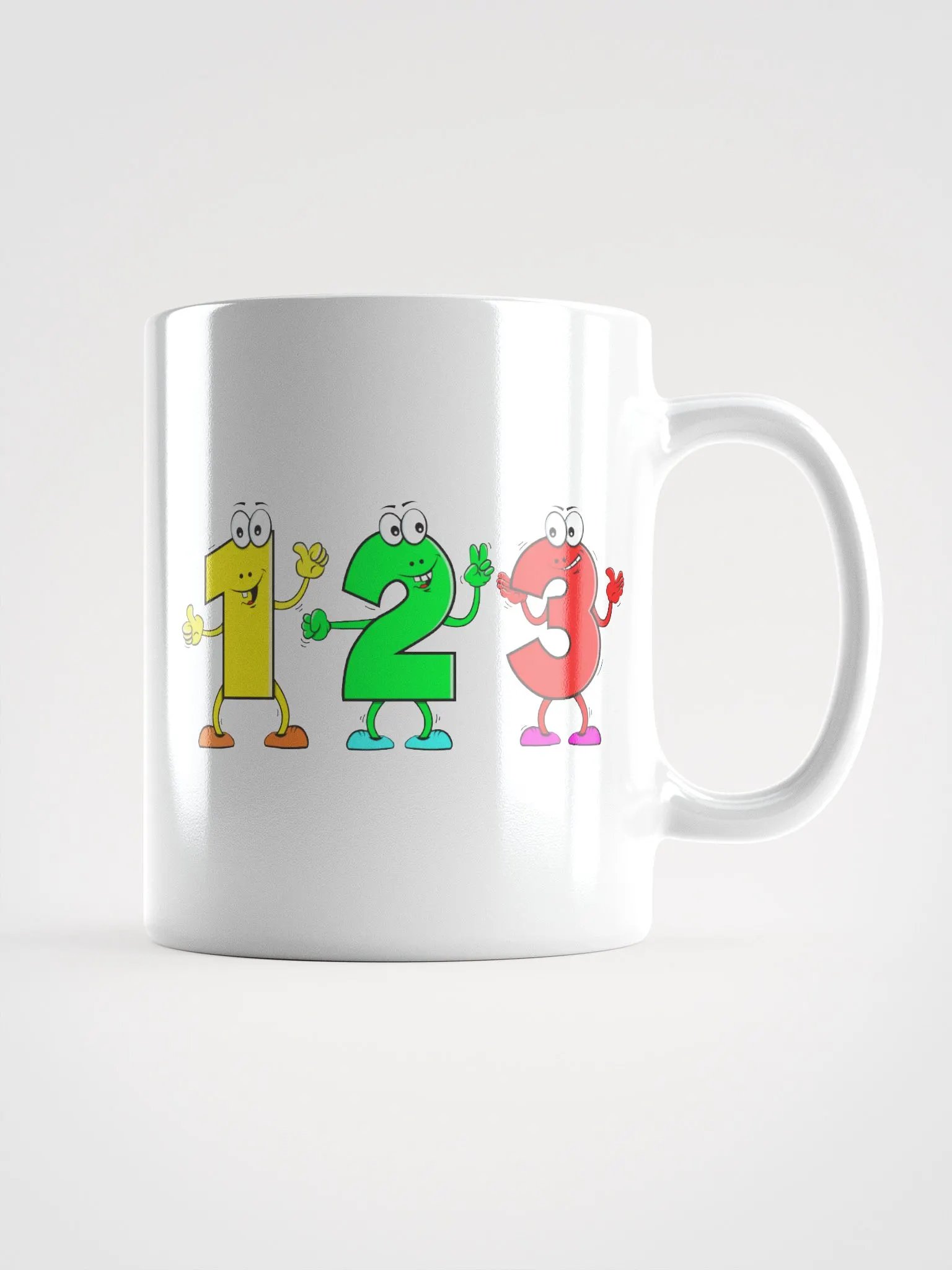 White Glossy Mug product image (2)