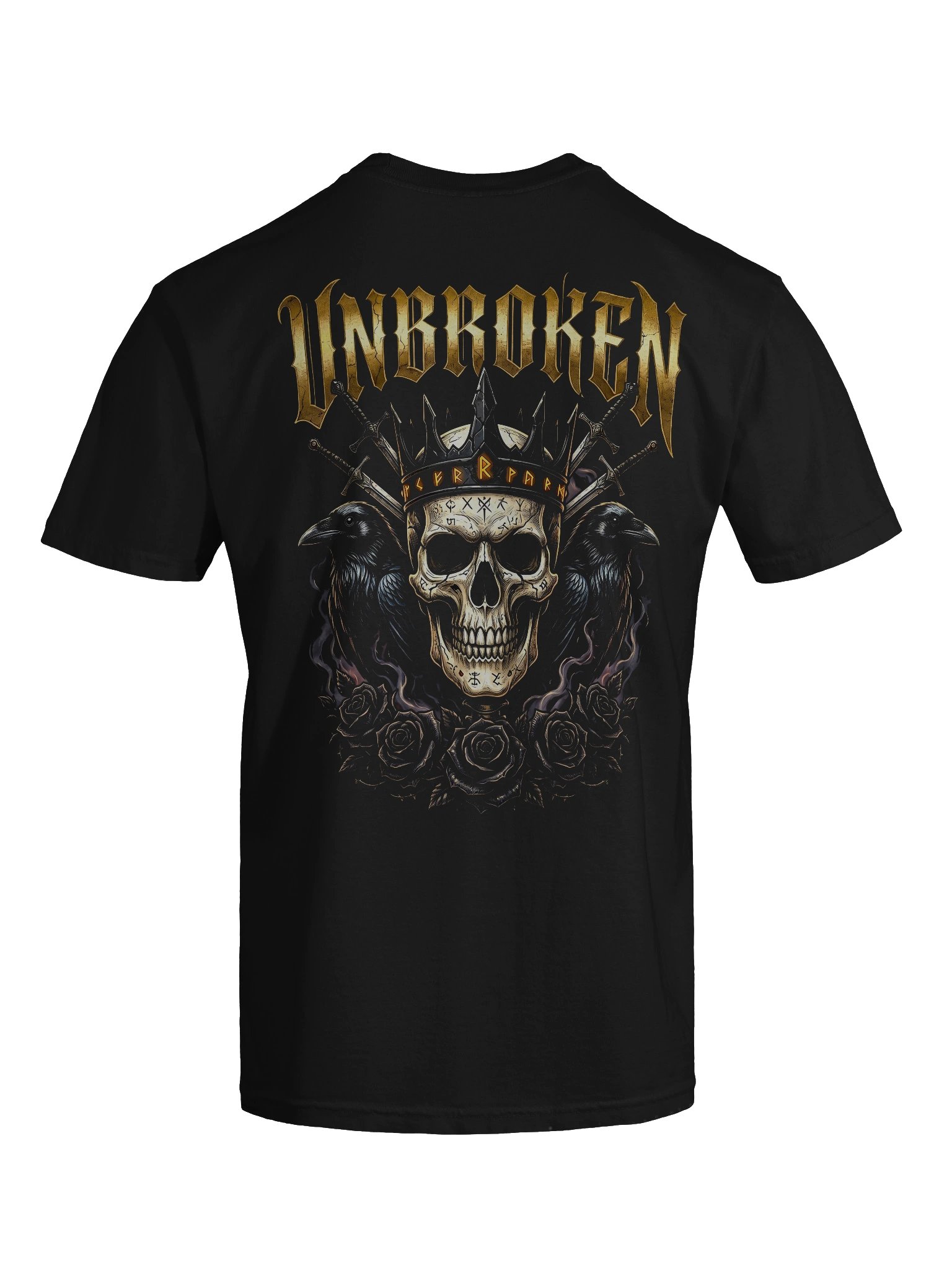 Unbroken Crown & Raven Edition - AS Colour 5001T Premium Unisex T-Shirt product image (7)