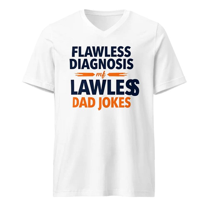 Flawless Diagnosis V-Neck Tee product image (1)