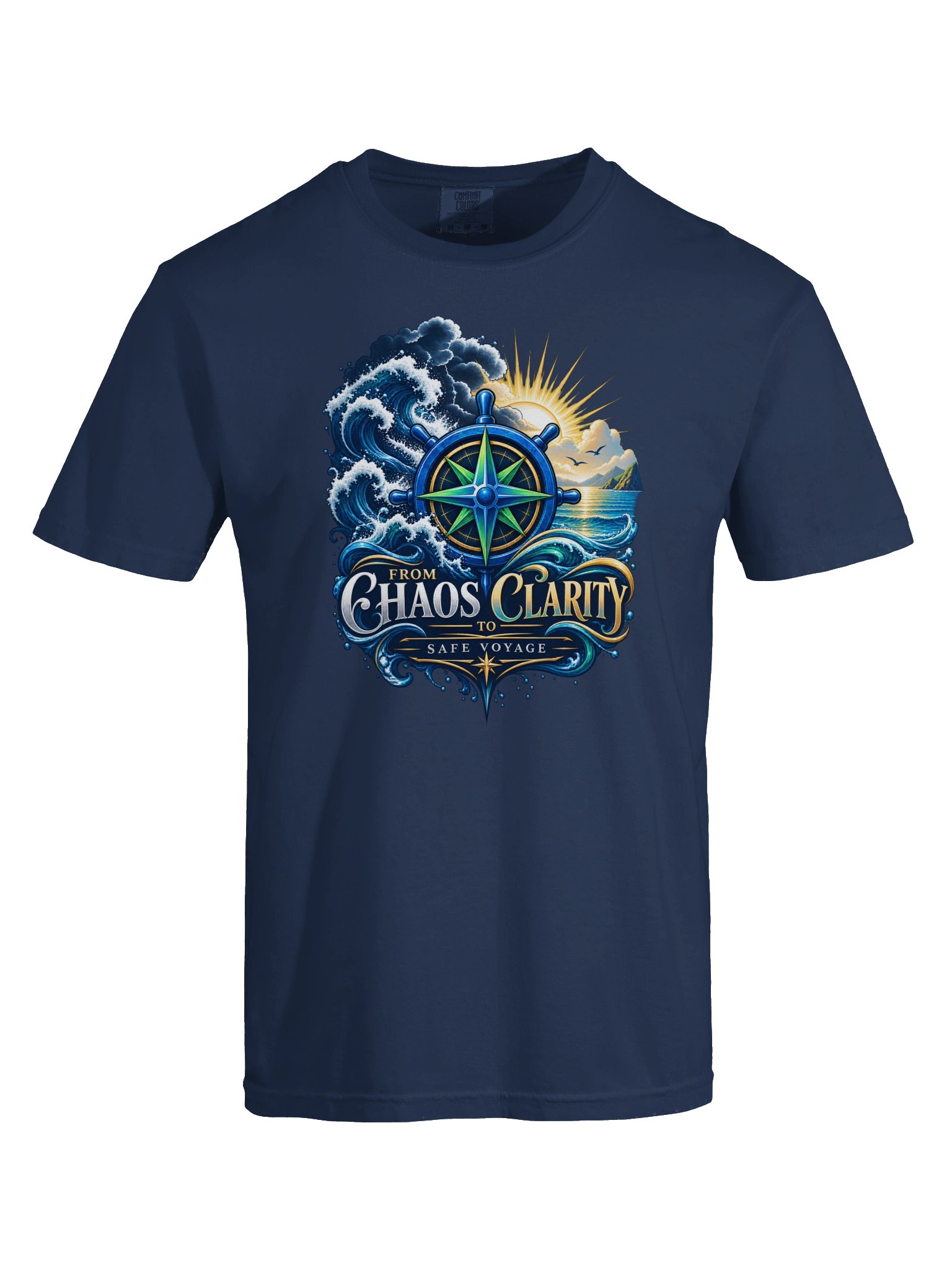 Artwork Basic T-shirt, crew neck product image (9)