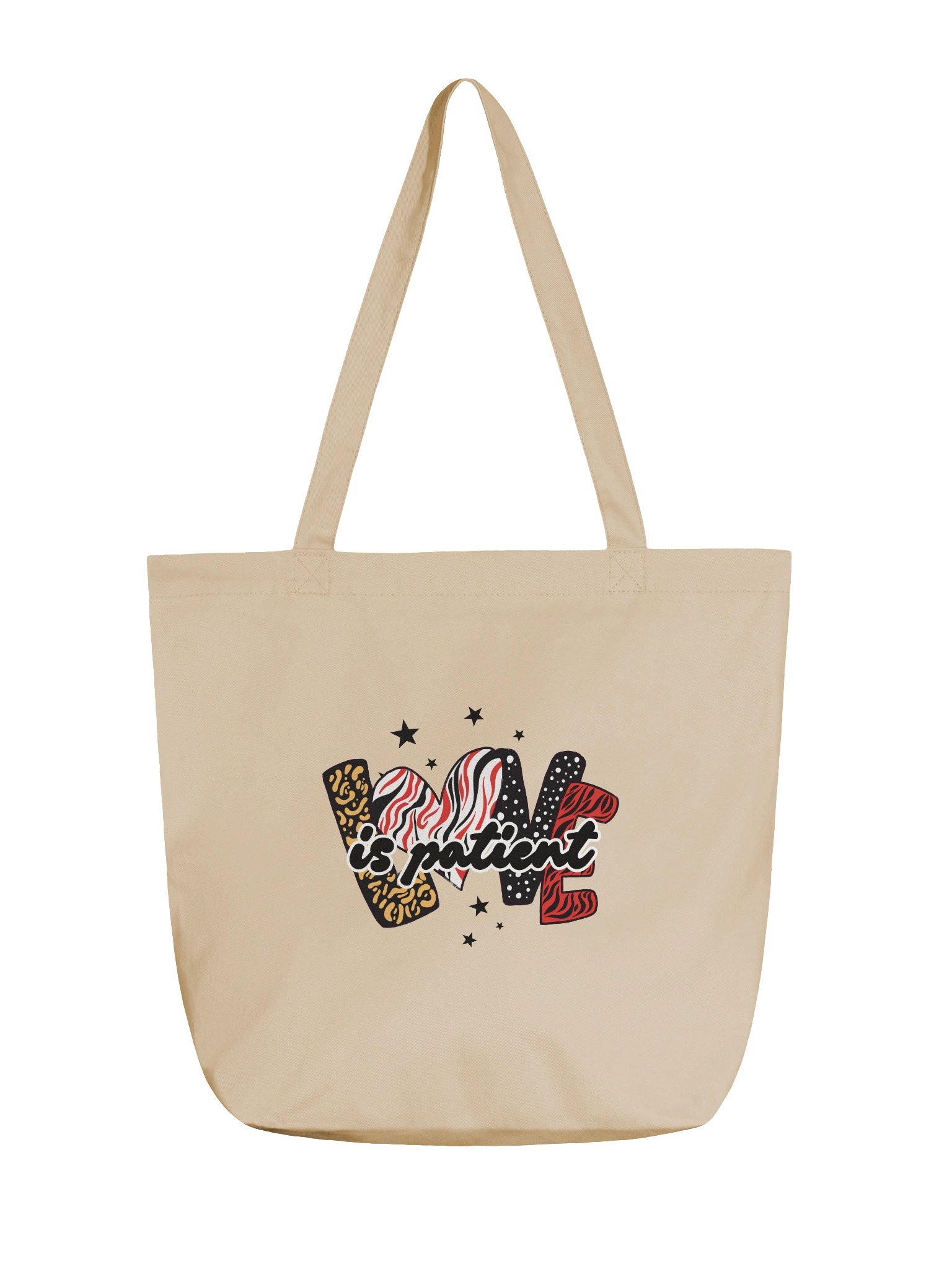 Love is Patient Eco-Friendly Tote Bag product image (1)