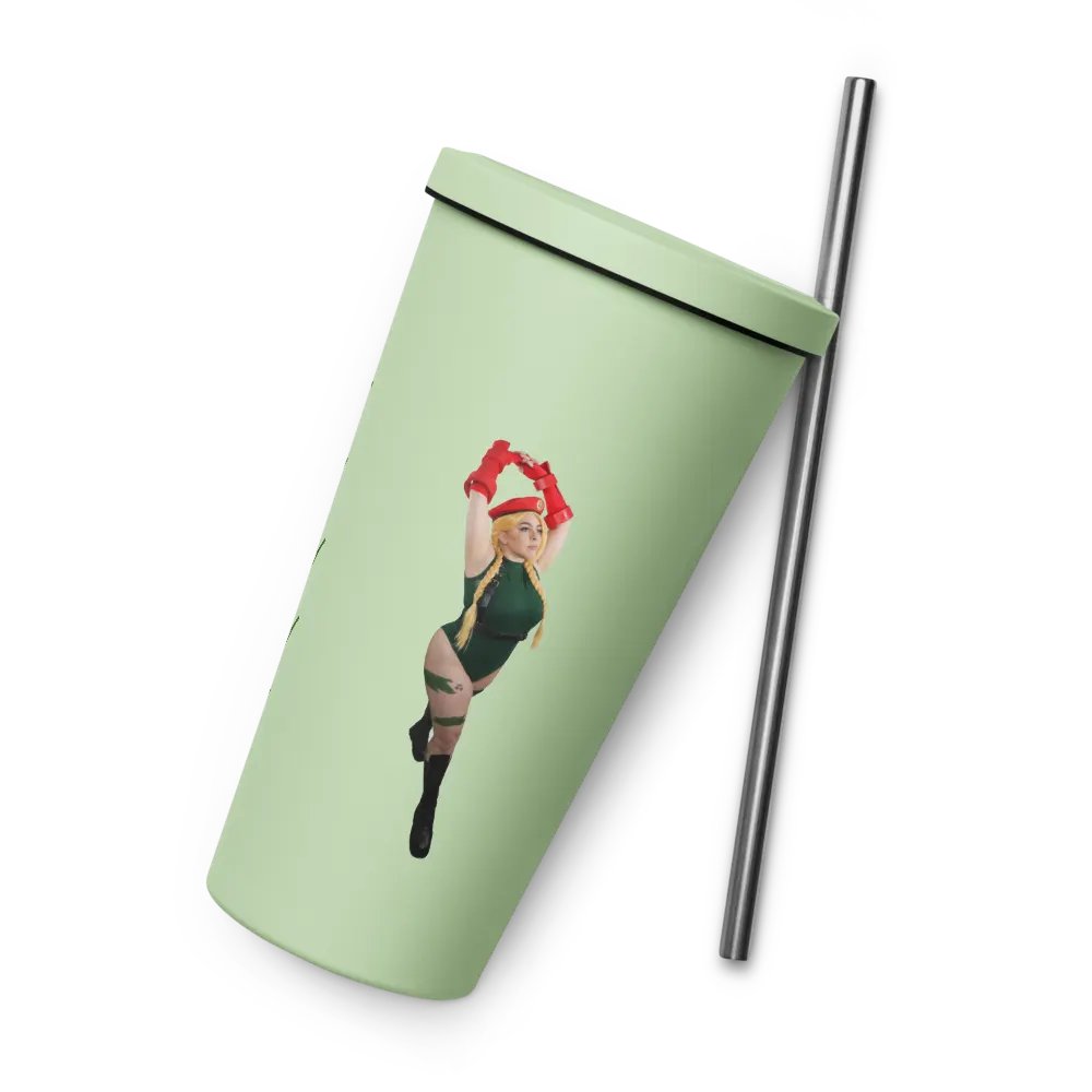 Cammy Insulated Tumbler w/ Straw product image (5)