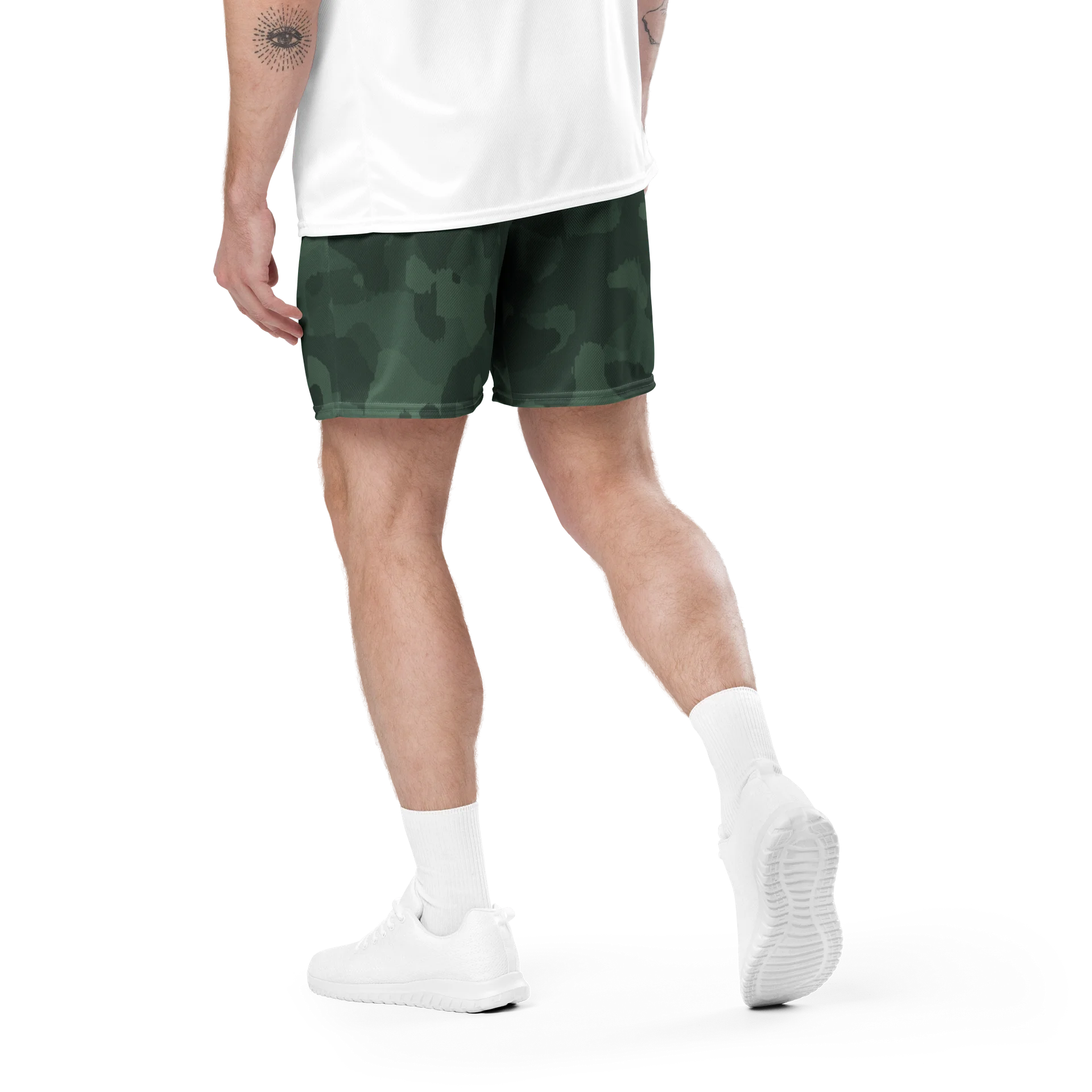 Abolish Abortion Running Shorts - Forest Camo product image (4)