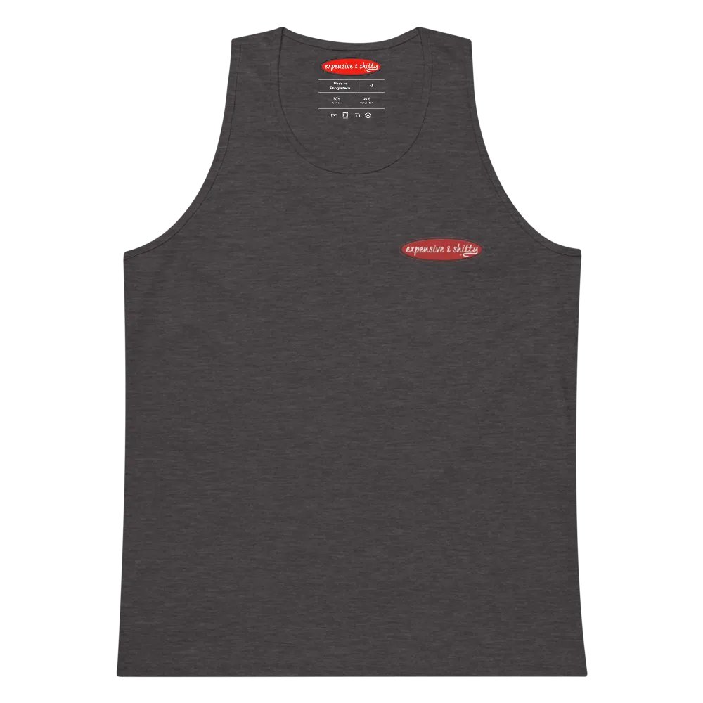 EXPENSIVE & SHITTY UNISEX EMBROIDERED SLEEVELESS TEE product image (2)