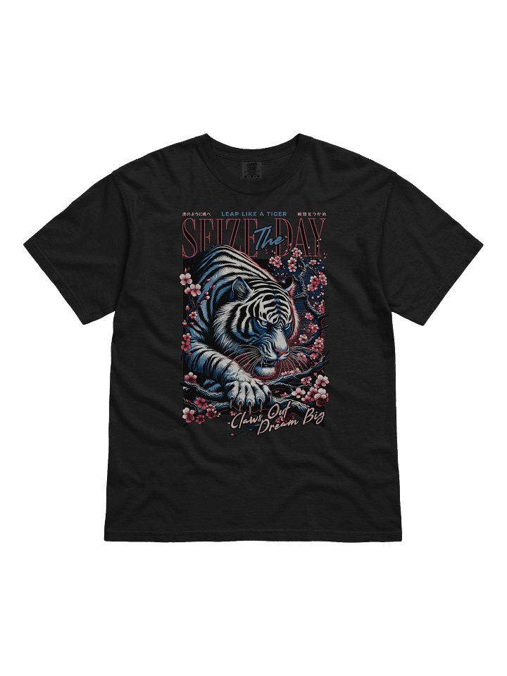 Stand Out with Our Eye-Catching Tiger Graphic T-Shirt Design product image (1)