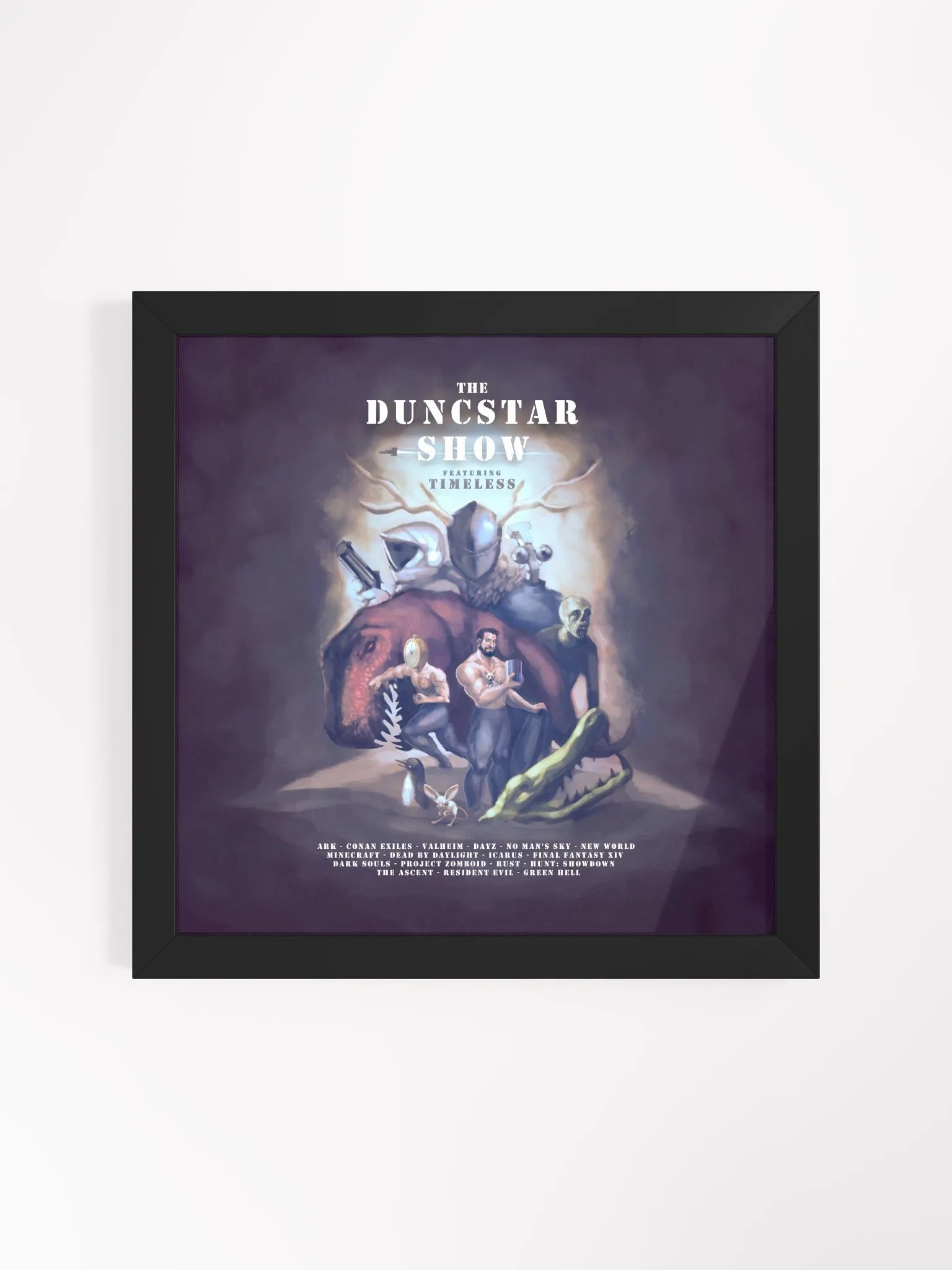 Duncstar Show ft Timeless Framed Print product image (1)