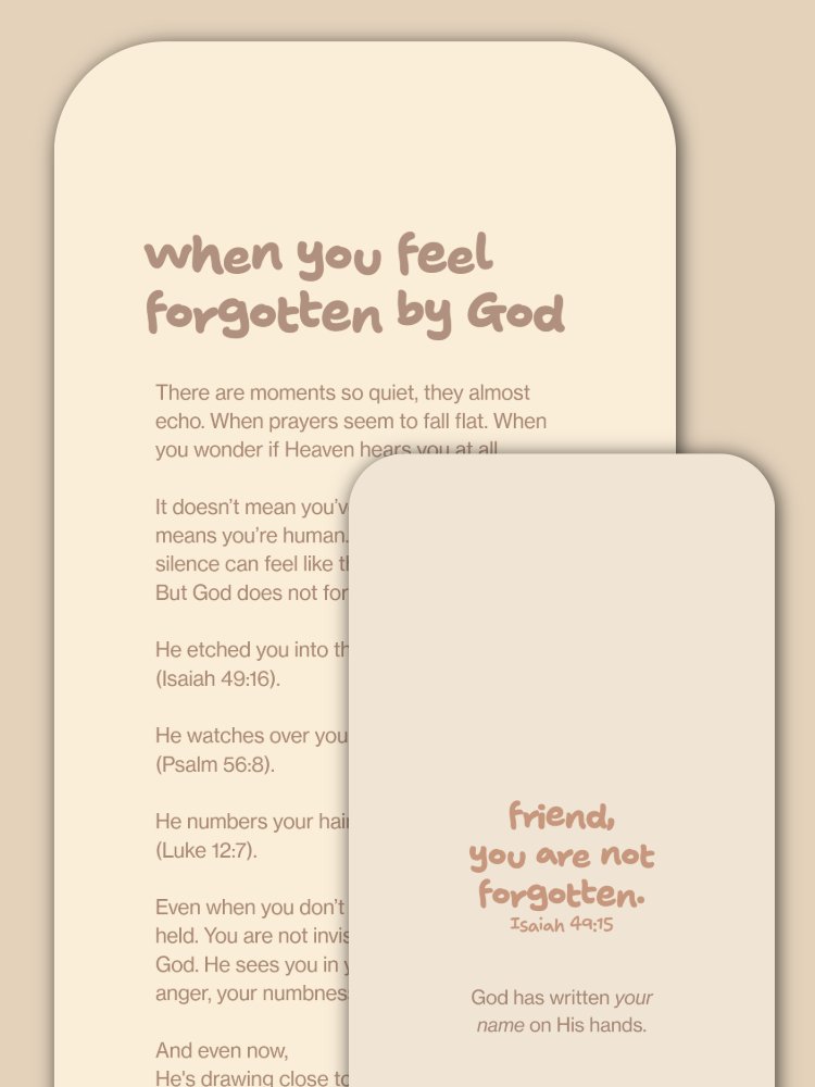 When You Feel Forgotten by God product image (1)