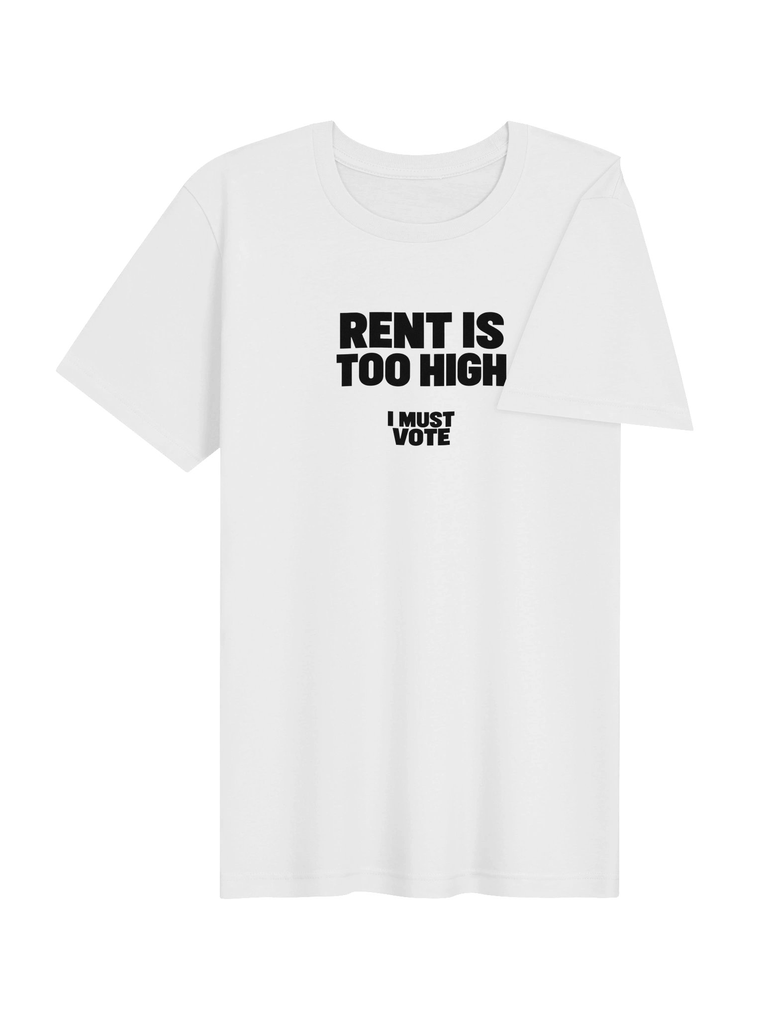 Rent Is Too High Tee - White product image (4)