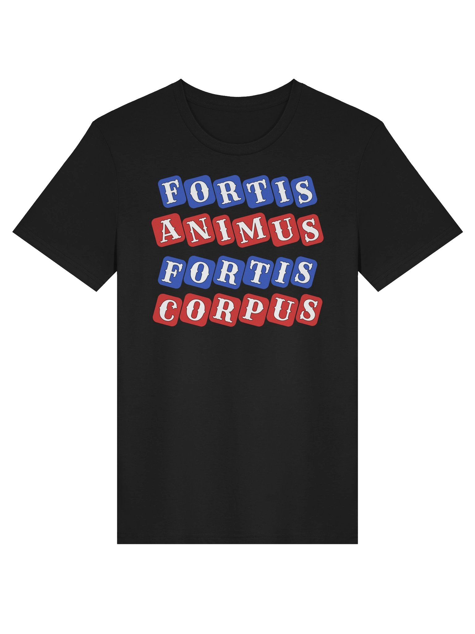 Strong Mind Strong Body In Latin Unisex Organic Cotton Graphic T-shirt product image (4)