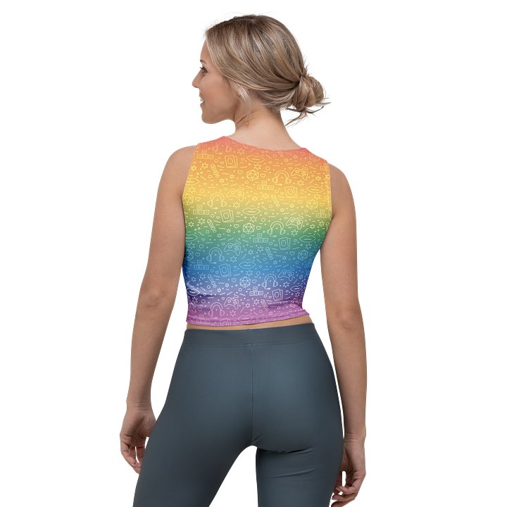 Pride Cropped Tank ❤️🧡💛💚💙💜 product image (2)