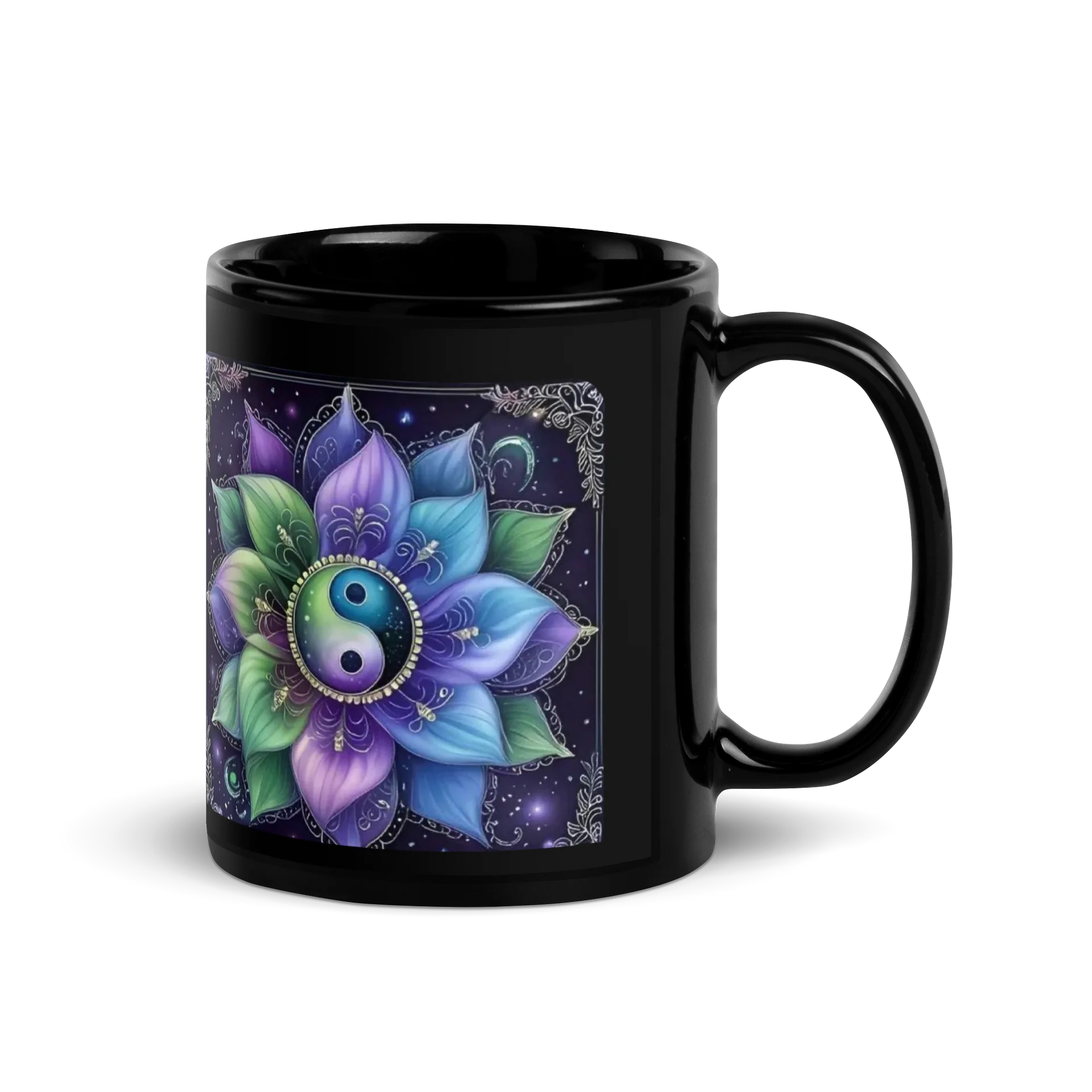 Yin-Yang Lotus Mug product image (2)