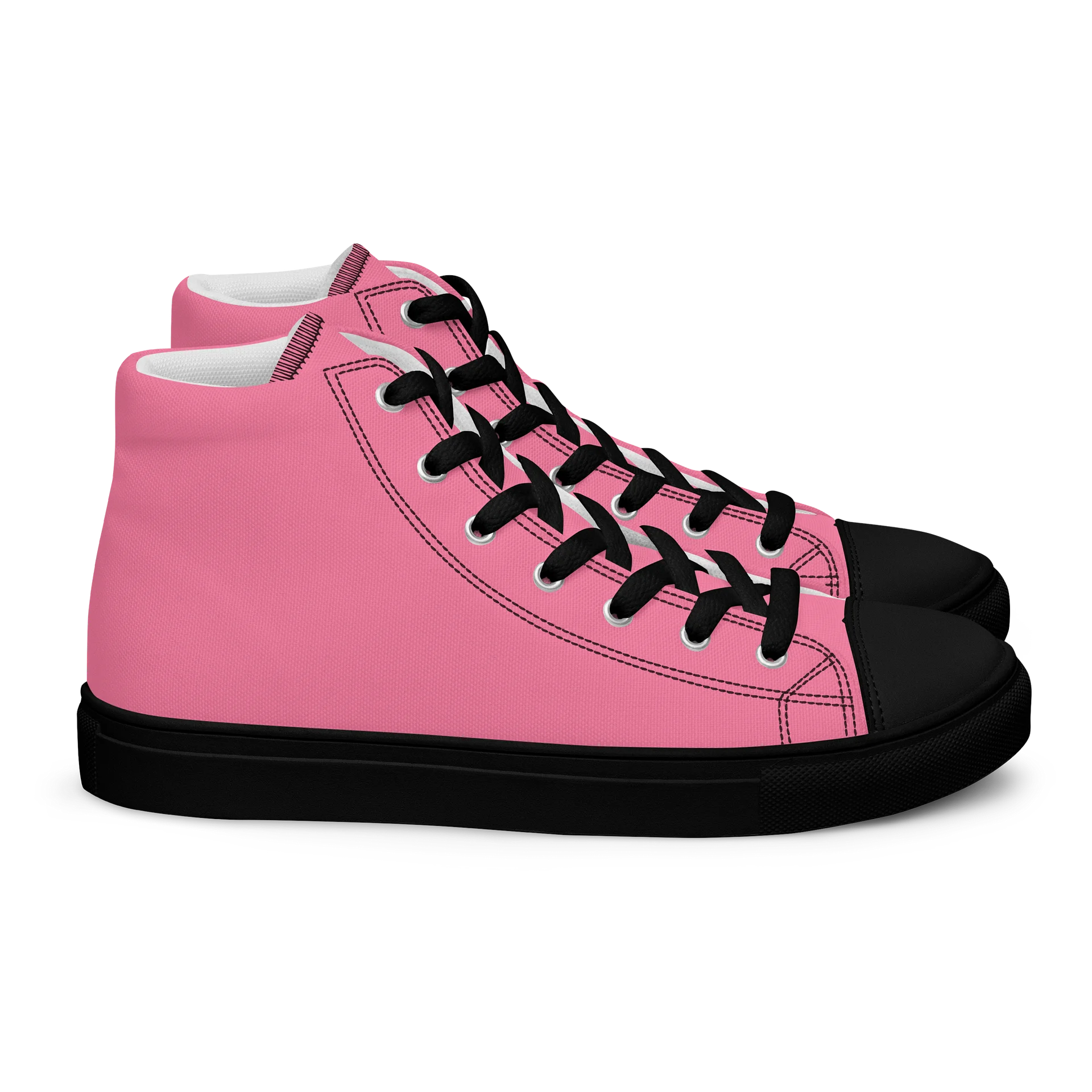 WORK YOUR DOG — Retro Graphic Women's High-Top Sneakers product image (2)