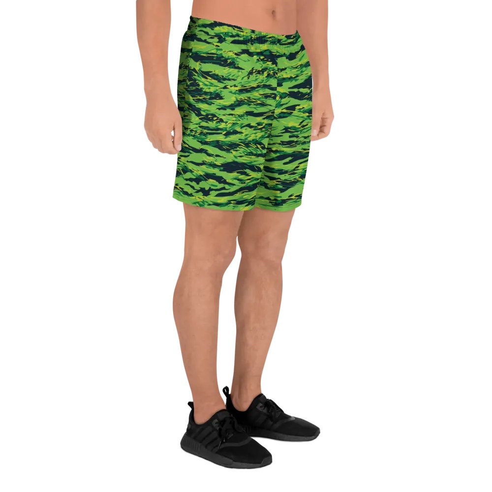 Green Camo Athletic Shorts product image (7)