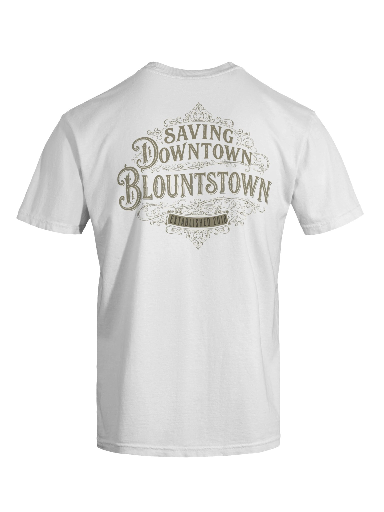 Saving Downtown Blountstown Comfort Colors Tee product image (19)