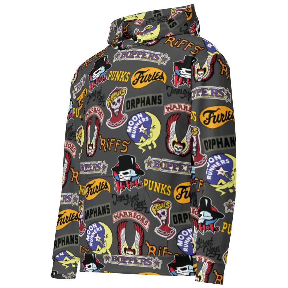 Gang Insignia - The Warriors - GREY - Unisex Hoodie product image (1)