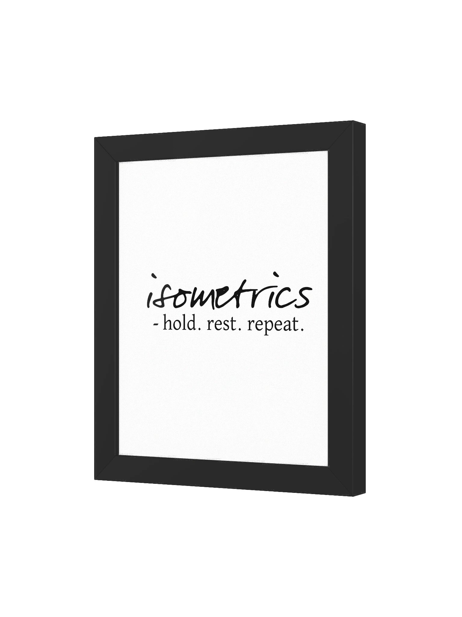 DK Fitness Print: Isometrics product image (34)