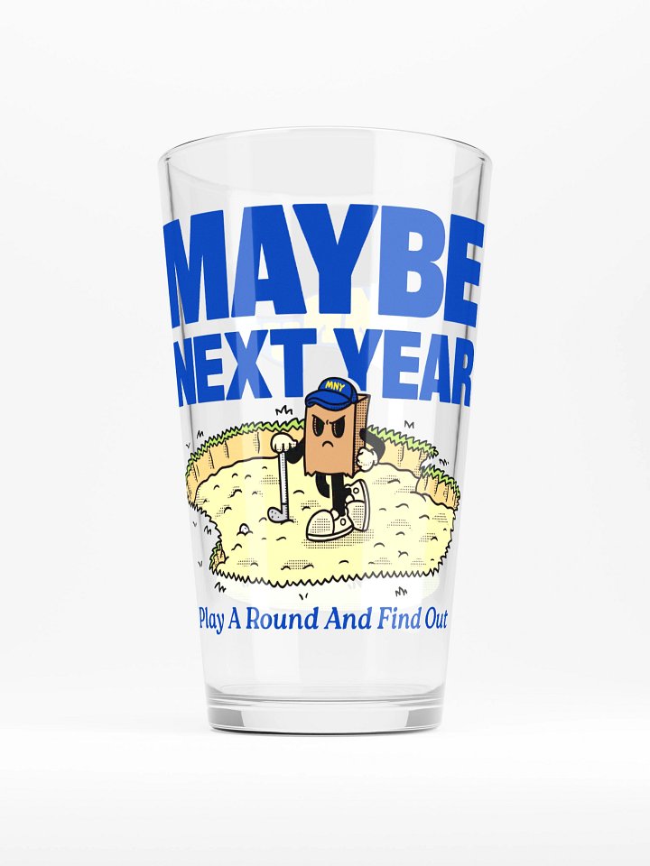 Play A Round & Find Out Pint Glass product image (1)