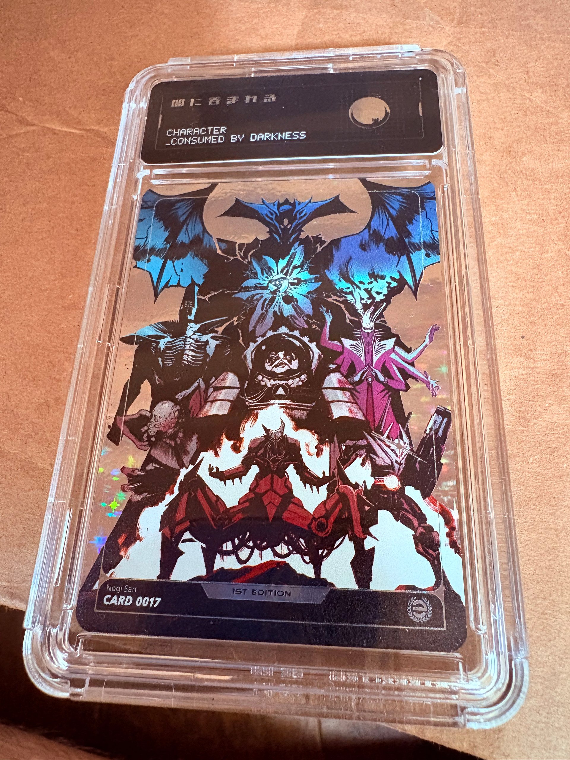 1st Edition Consumed By Darkness Card product image (1)