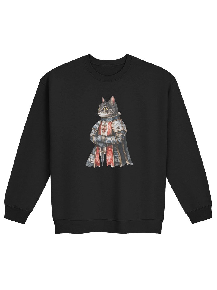 Noble Knight Cat Sweatshirt product image (4)