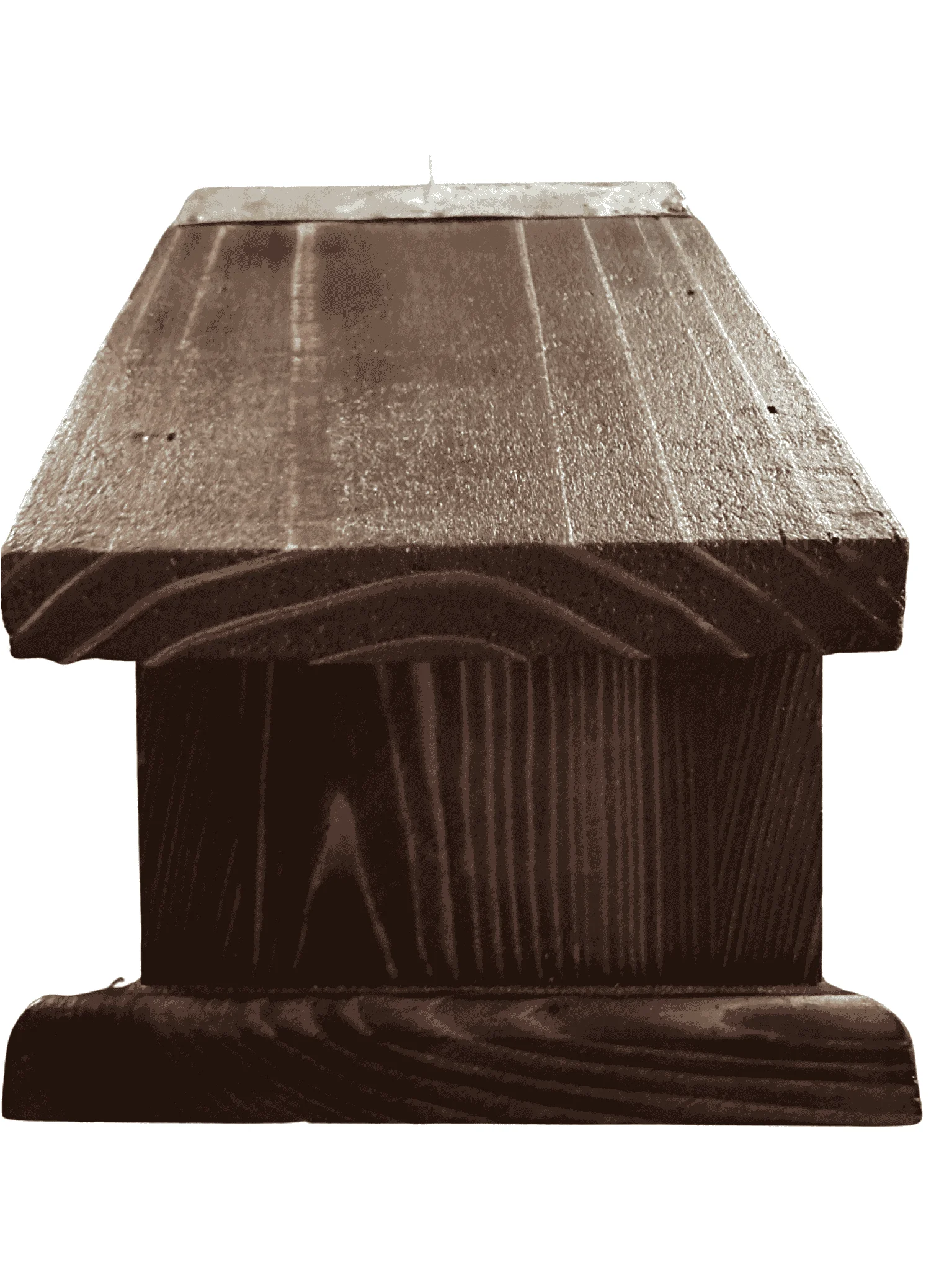 Handcrafted Chickadee & Wren House | Solid ¾” Pine Birdhouse with Copper Portal & Metal Ridge Cap | Rustic Outdoor Garden Décor product image (10)