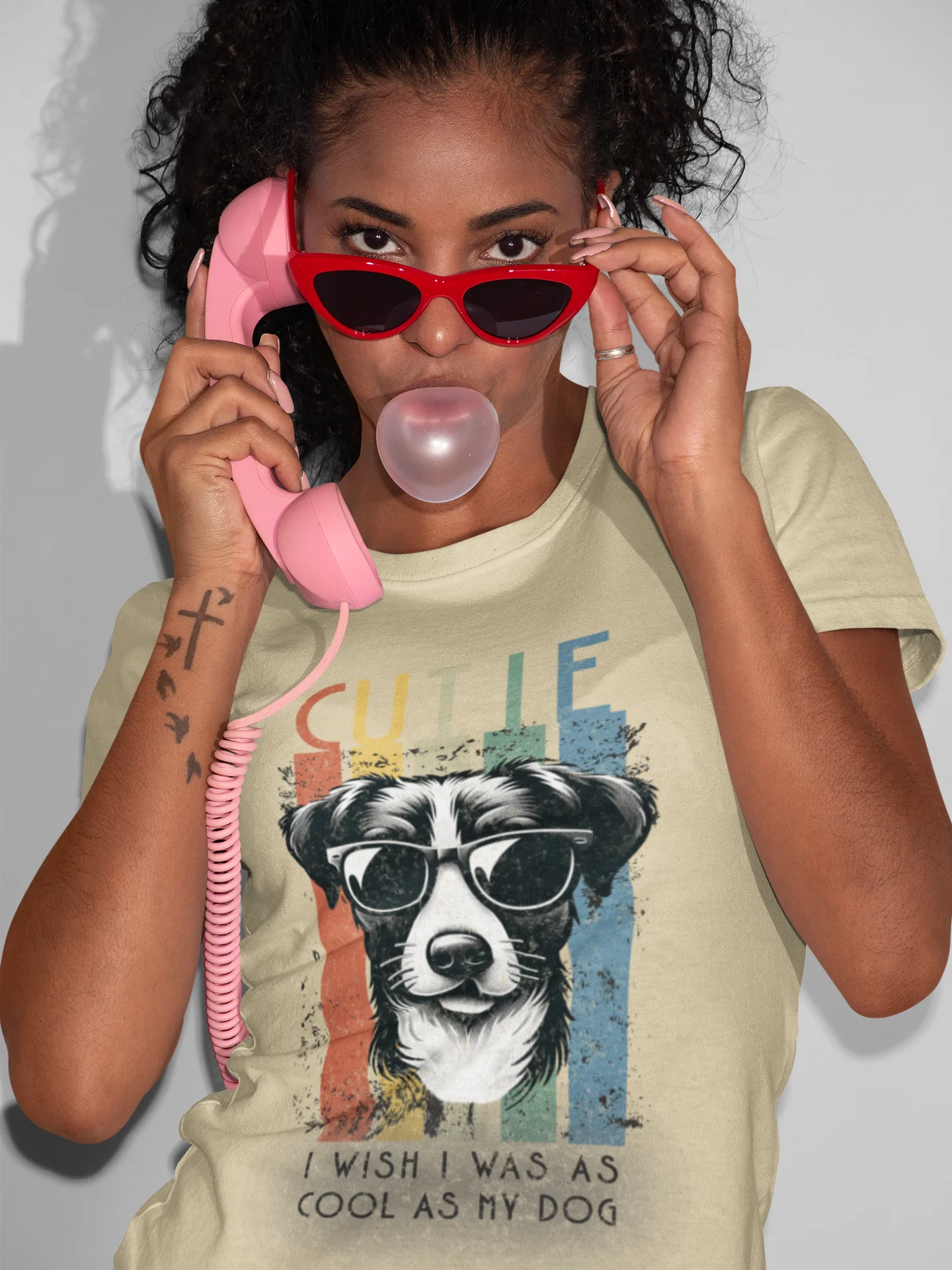 I Wish I Was as Cool as My Dog Shirt product image (5)