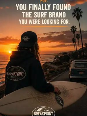 Some brands sell clothes. Others become part of your lifestyle. BREAKPOINT isn’t just surfwear. It’s late sunsets, salt in the air, coastal drives, cold mornings, and endless summers. 🌅 If you’ve been looking for a brand that actually feels like the coast… you finally found it. Welcome to BREAKPOINT Surf Co. 🌊 #breakpointsurfco #surfstyle #vintagesurf #coastalliving #westcoastvibes    