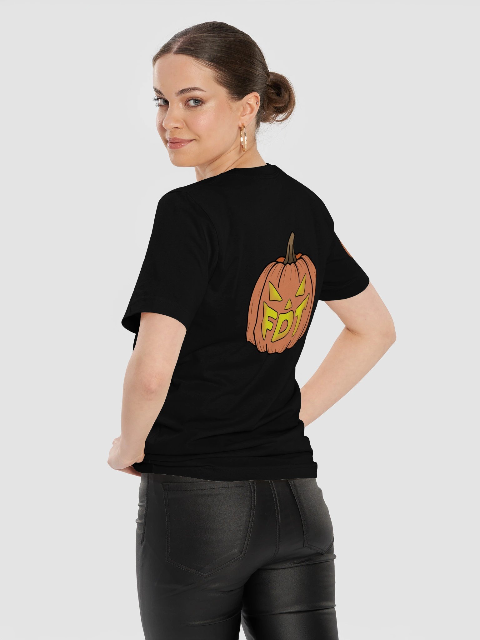 Jack-o-Lantern FDT Tee | Bella+Canvas product image (12)