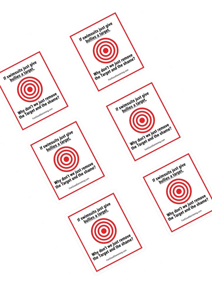 The Remove the Target Sticker Set product image (1)