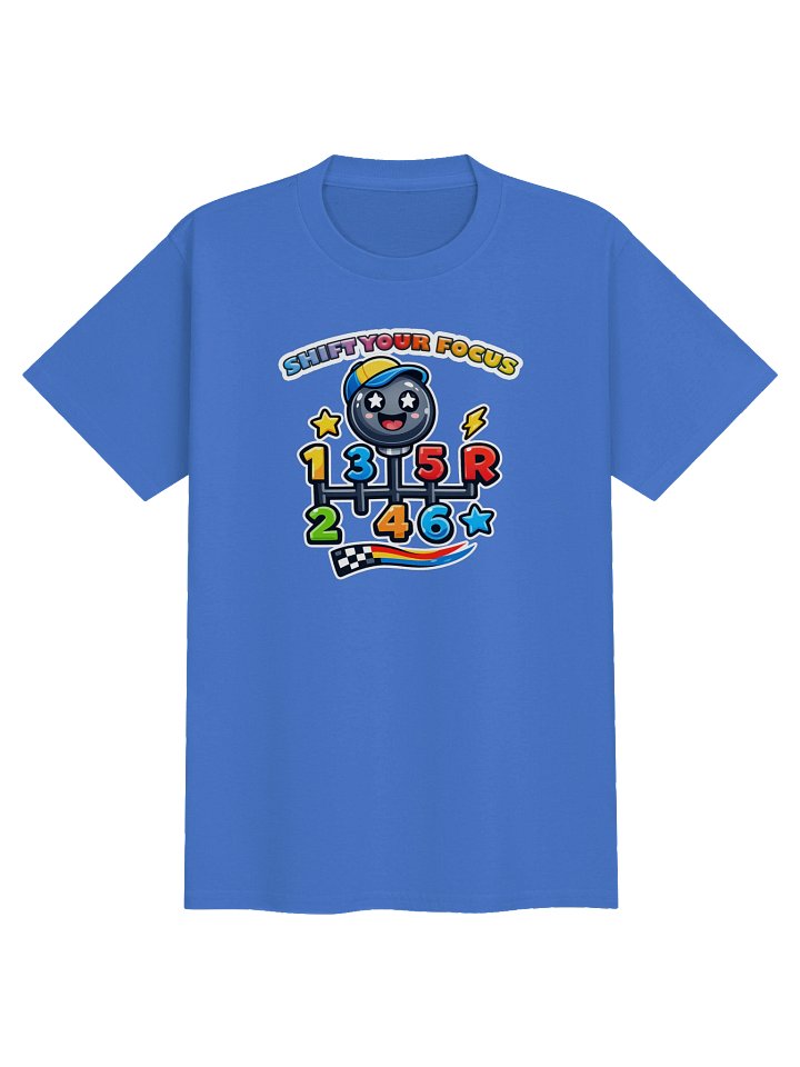 Shift Your Focus Racing Cartoon Youth Tee product image (1)