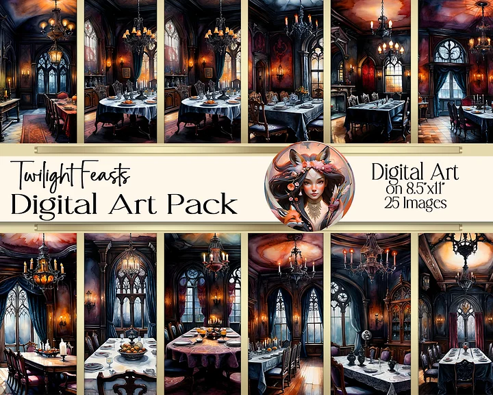 Twilight Feasts Digital Art product image (1)