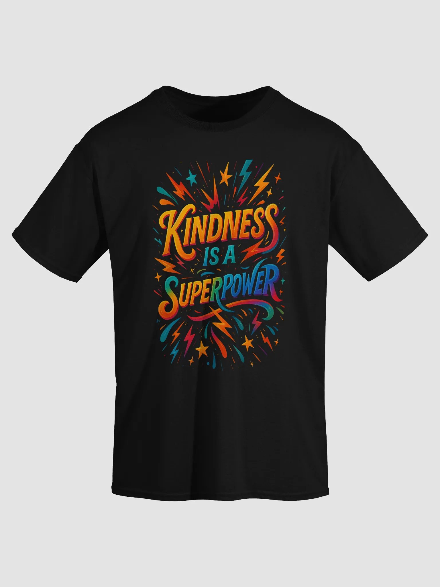 Kindness Is a Superpower – Bold Positive Message Tee product image (21)