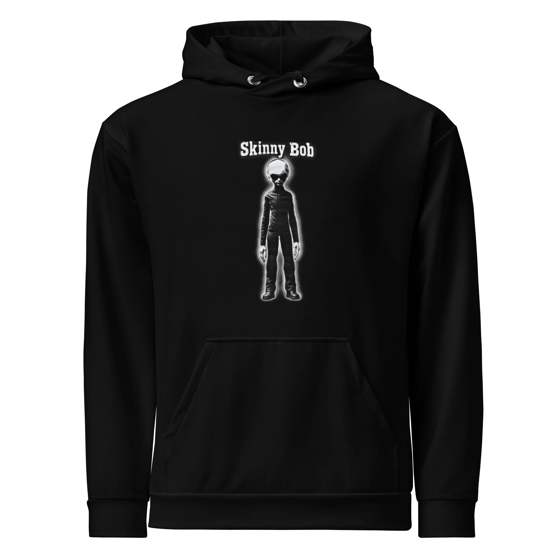 Skinny Bob Alien – All-Over Print Hoodie product image (1)