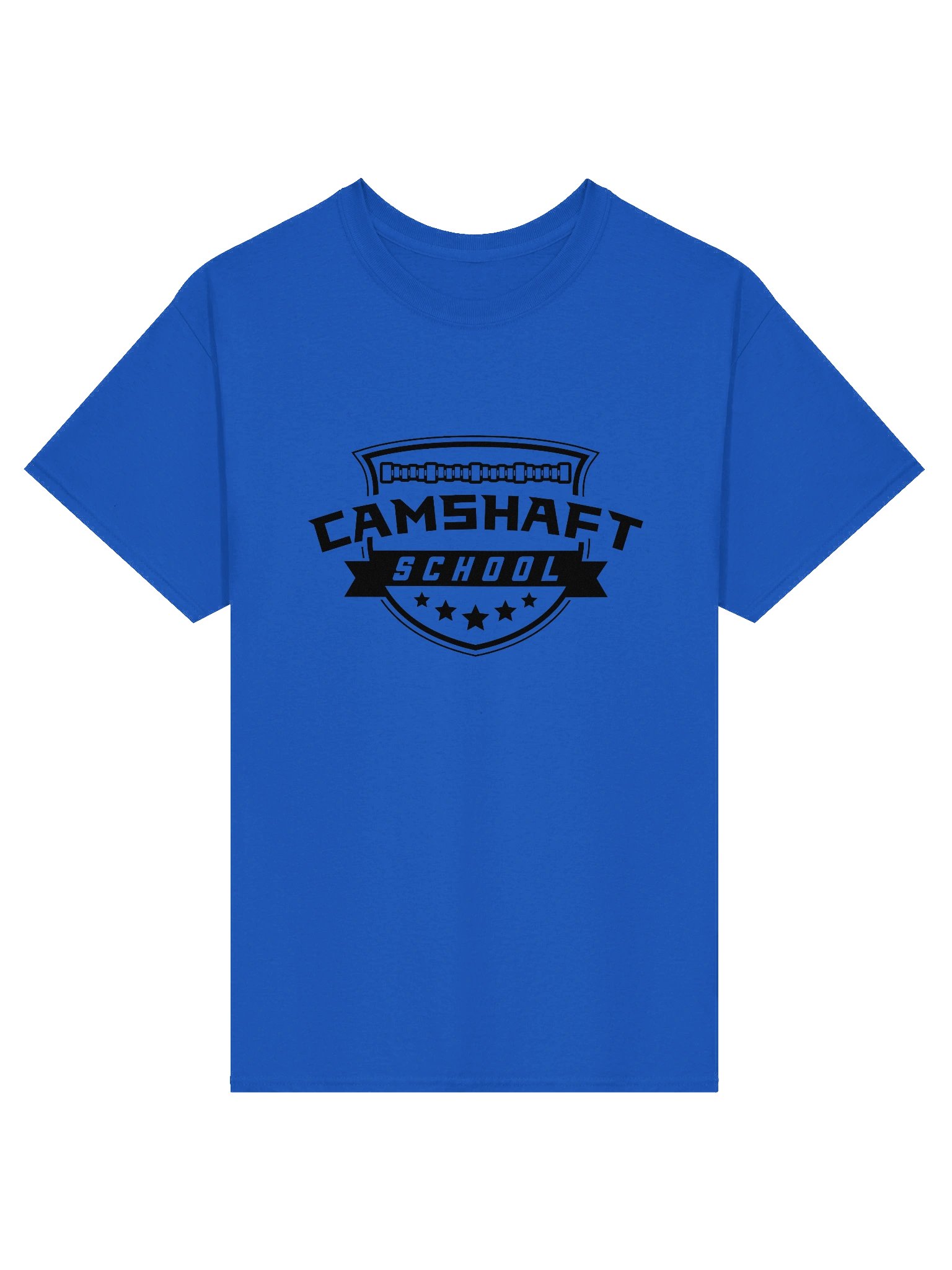 T-shirt - Black on Royal Blue product image (1)