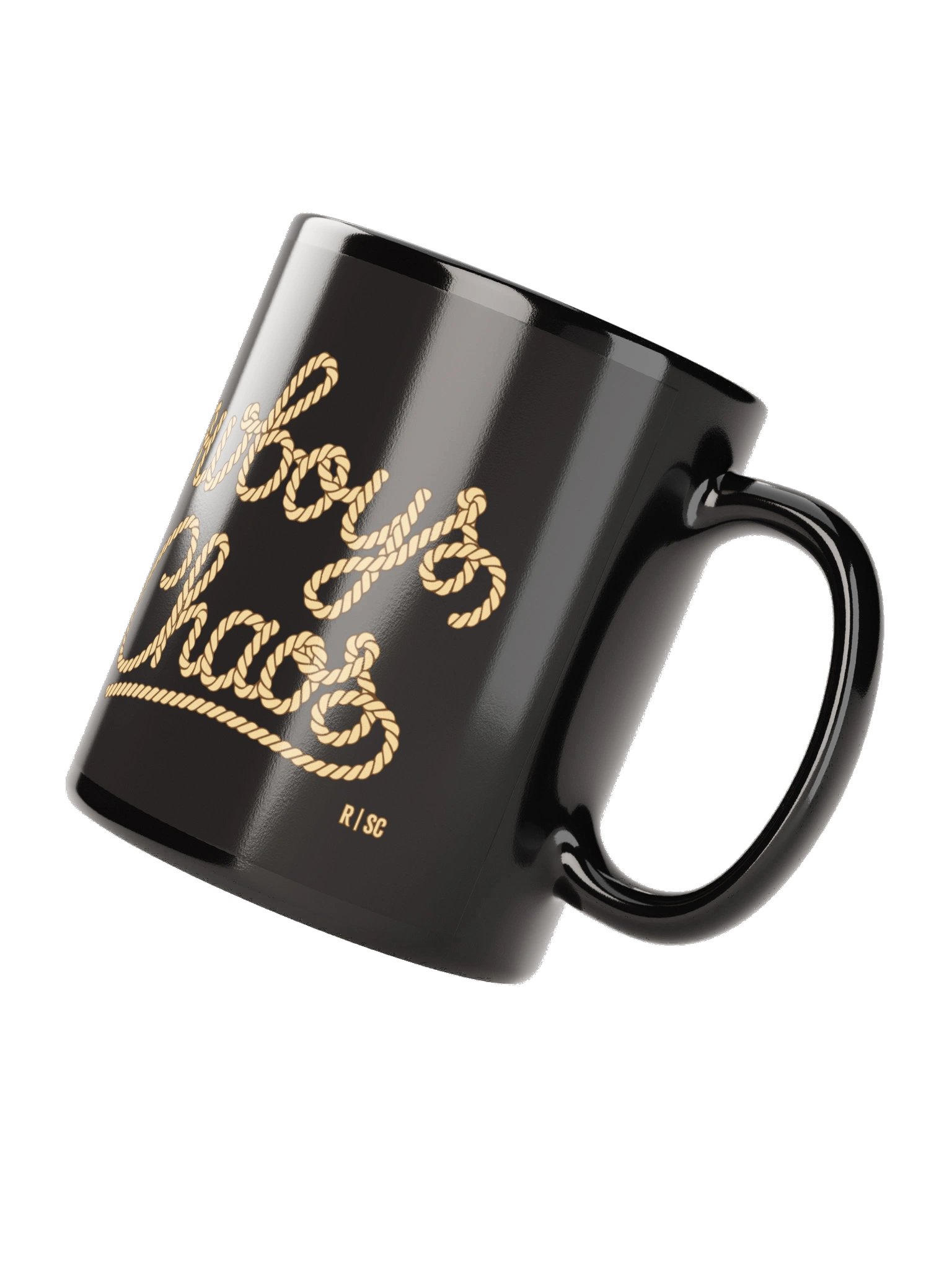 Cowboys & Chaos Black Mug product image (8)