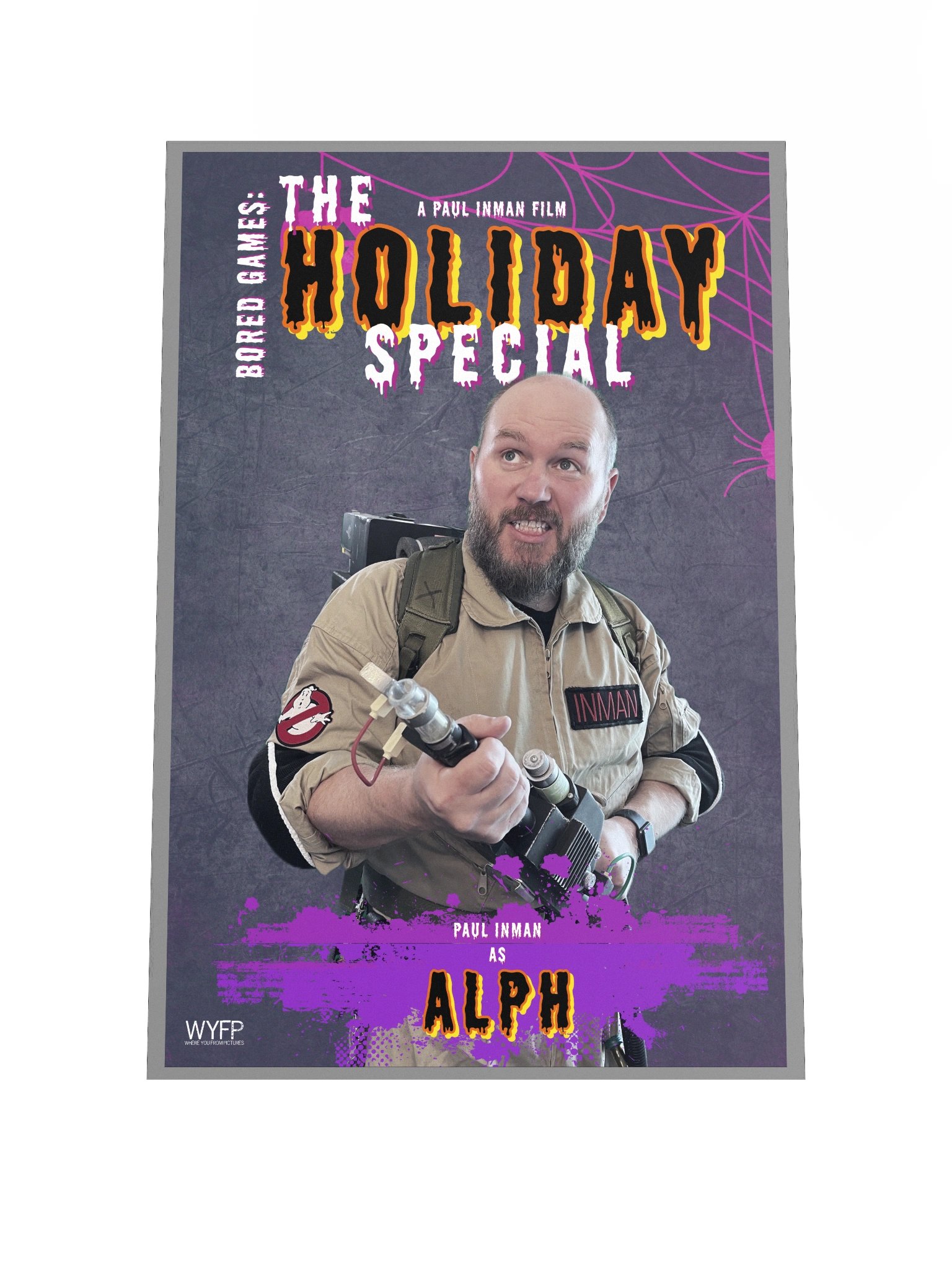Bored Games: The Holiday Special - "Hero Alph" Poster product image (4)