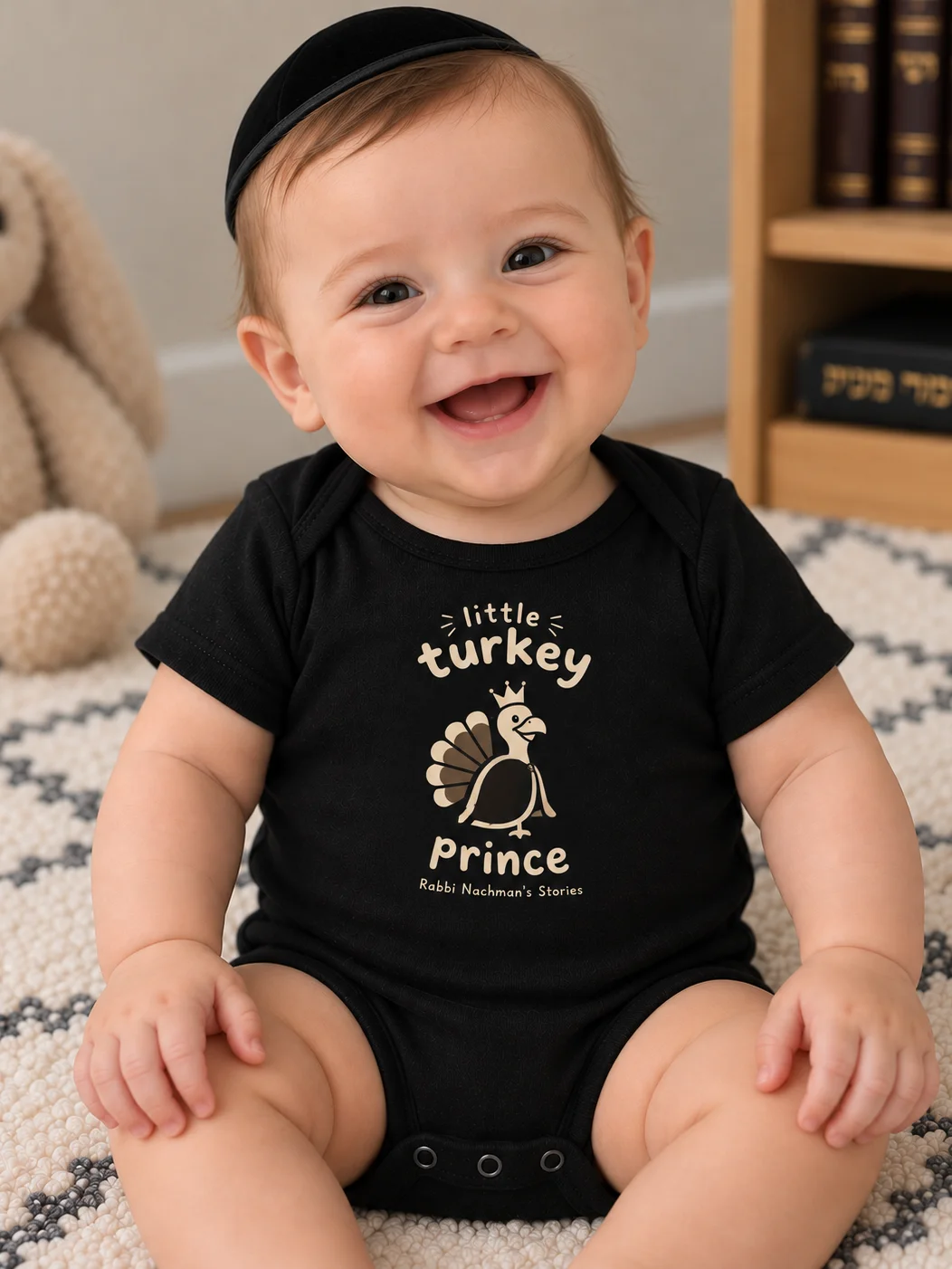 Little Turkey Prince Onesie product image (1)