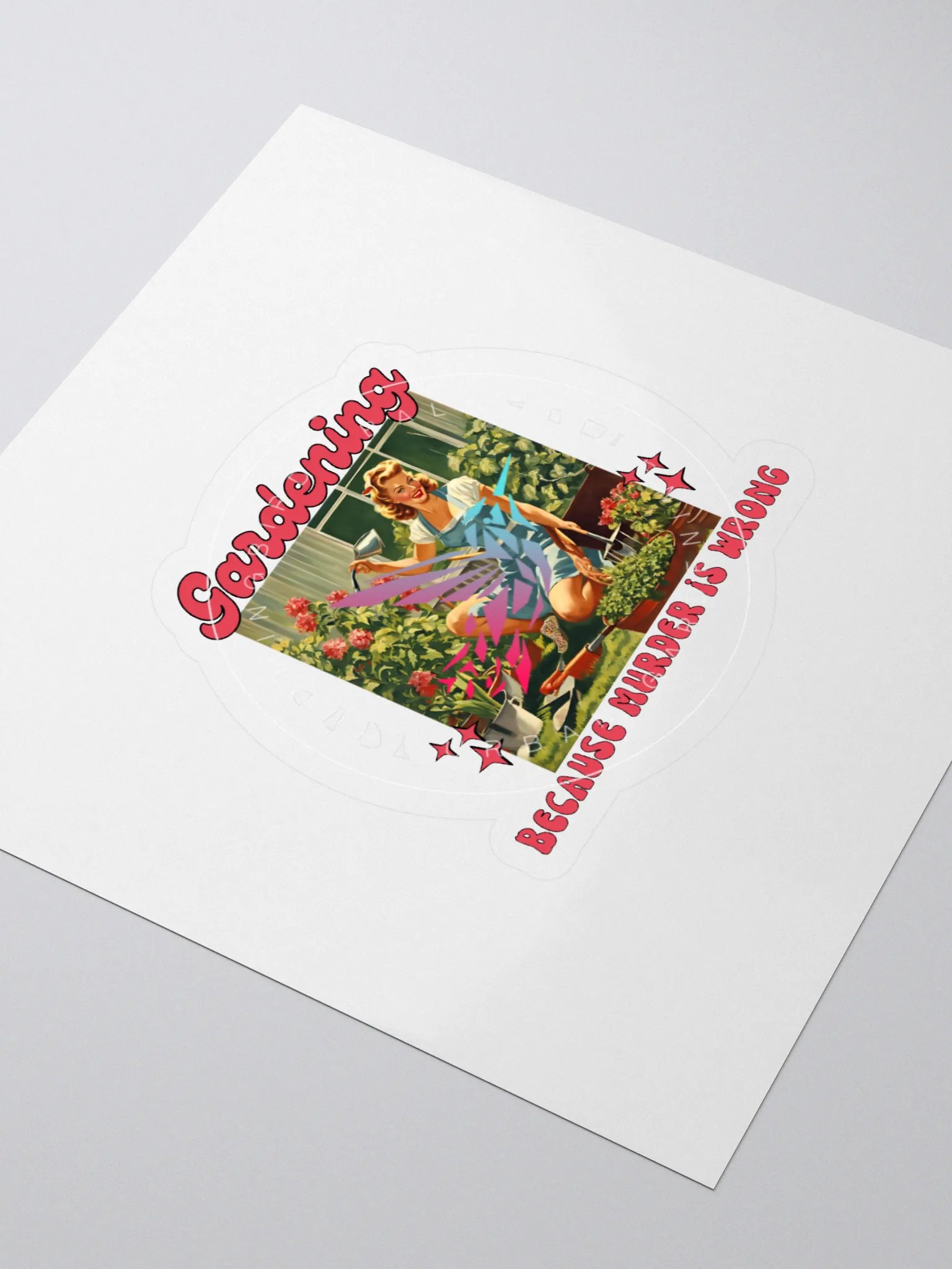Garden Sanity Sticker product image (3)