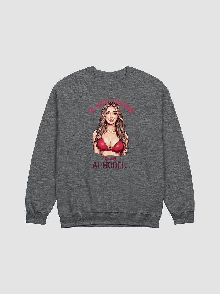 AI Model Girlfriend Crewneck Sweatshirt product image (5)
