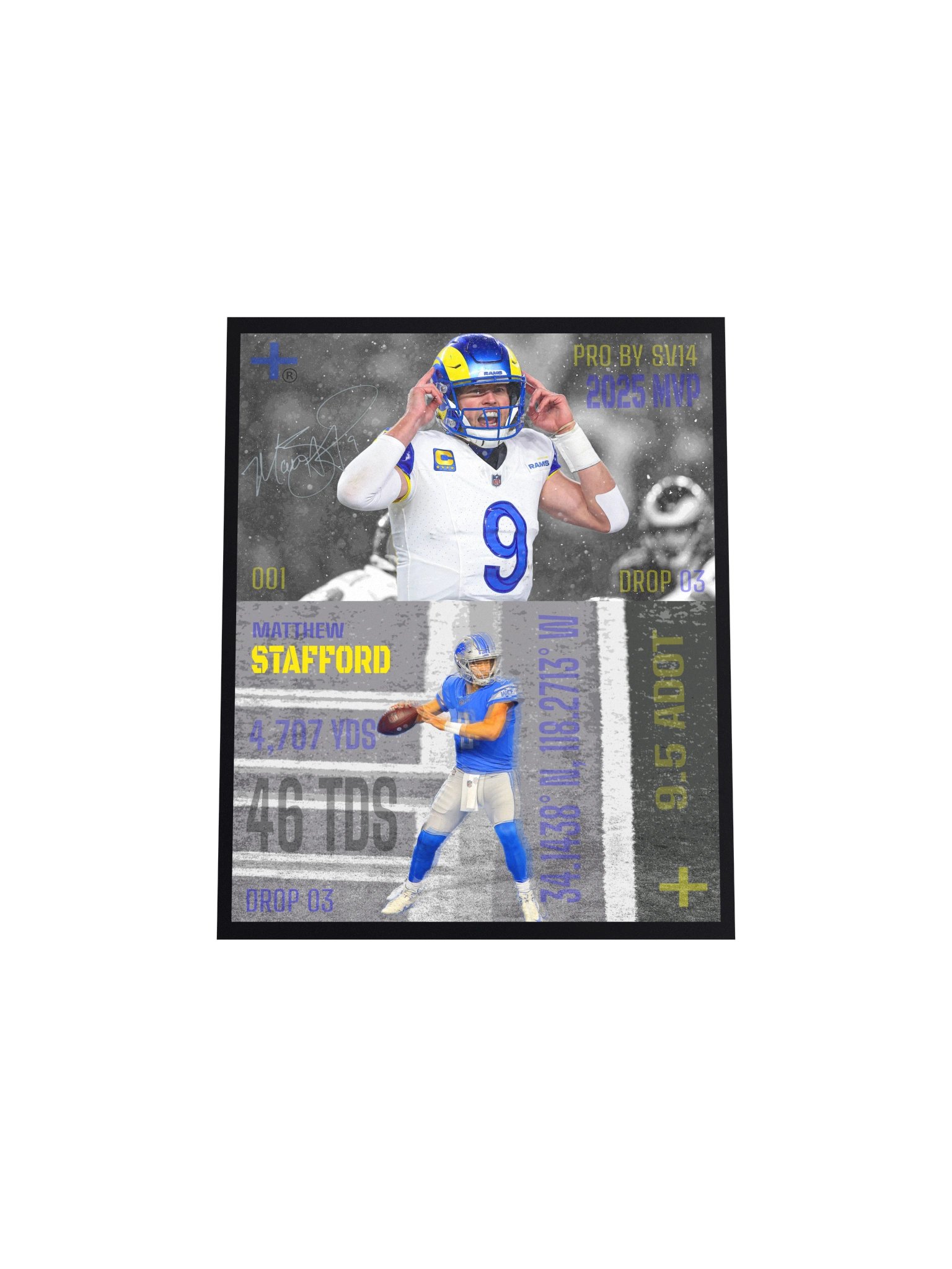 MATTHEW STAFFORD 001 PREMIUM POSTER product image (4)